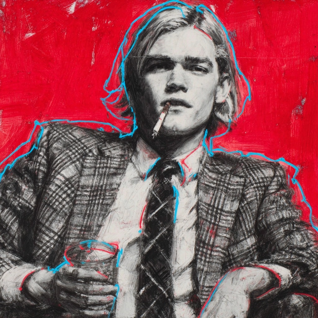 Urban Elegance: Kurt Cobain Meets Hopper's Vision