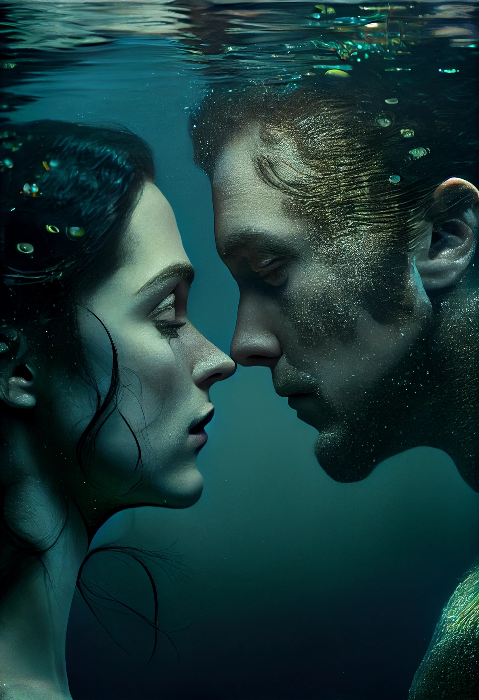 Underwater Love: A Photorealistic Tale