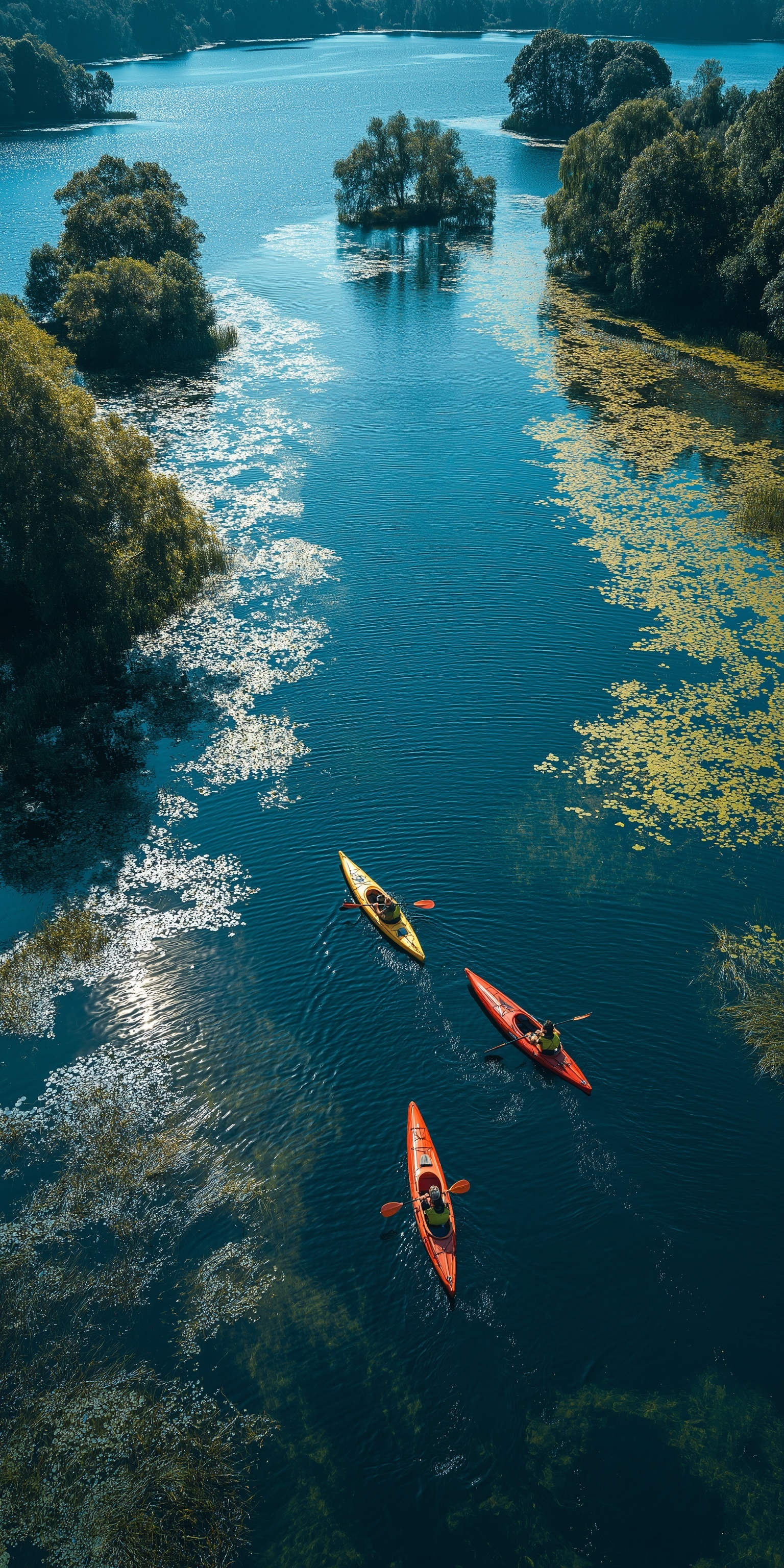 Explore Stunning Kayaking in Hamburg's Lake Paradise
