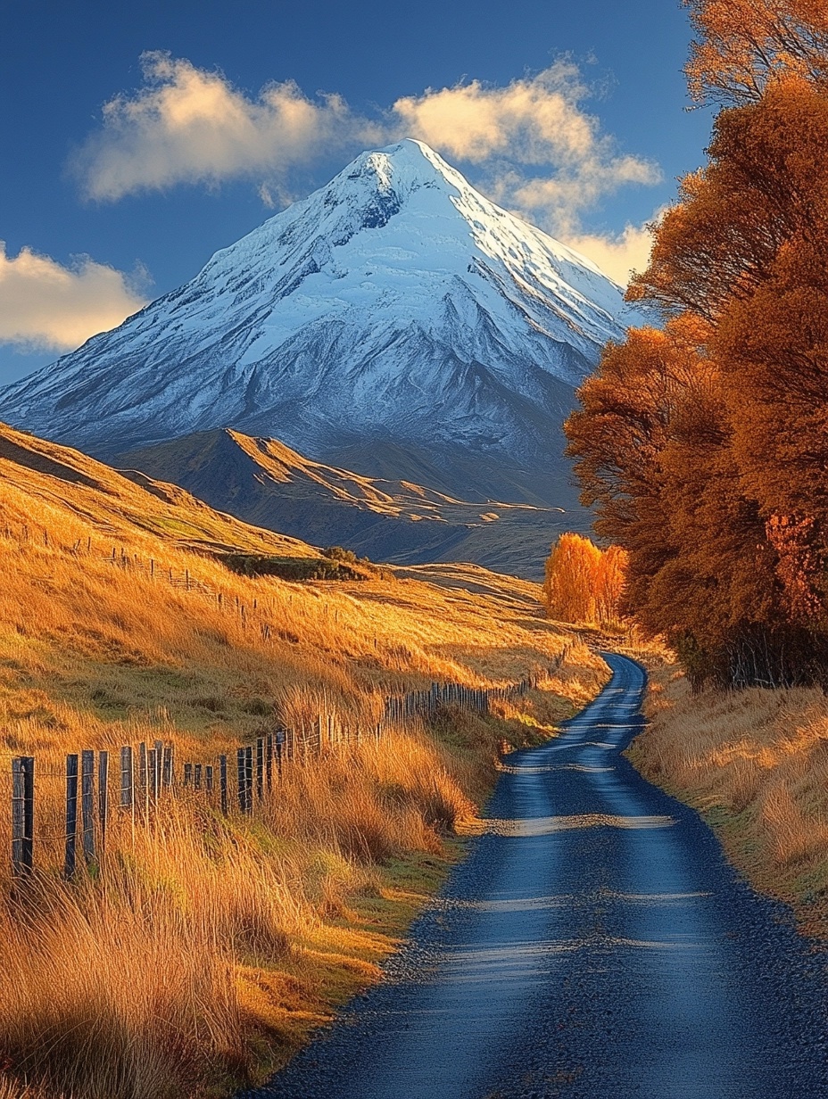 Explore New Zealand's Stunning Blue Lake and Mountains