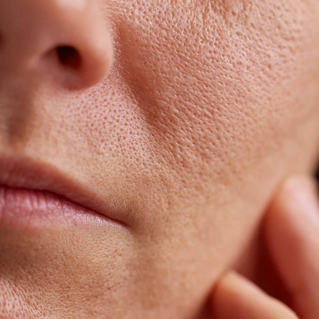Close-Up Skin Analysis: Pores & Texture Revealed