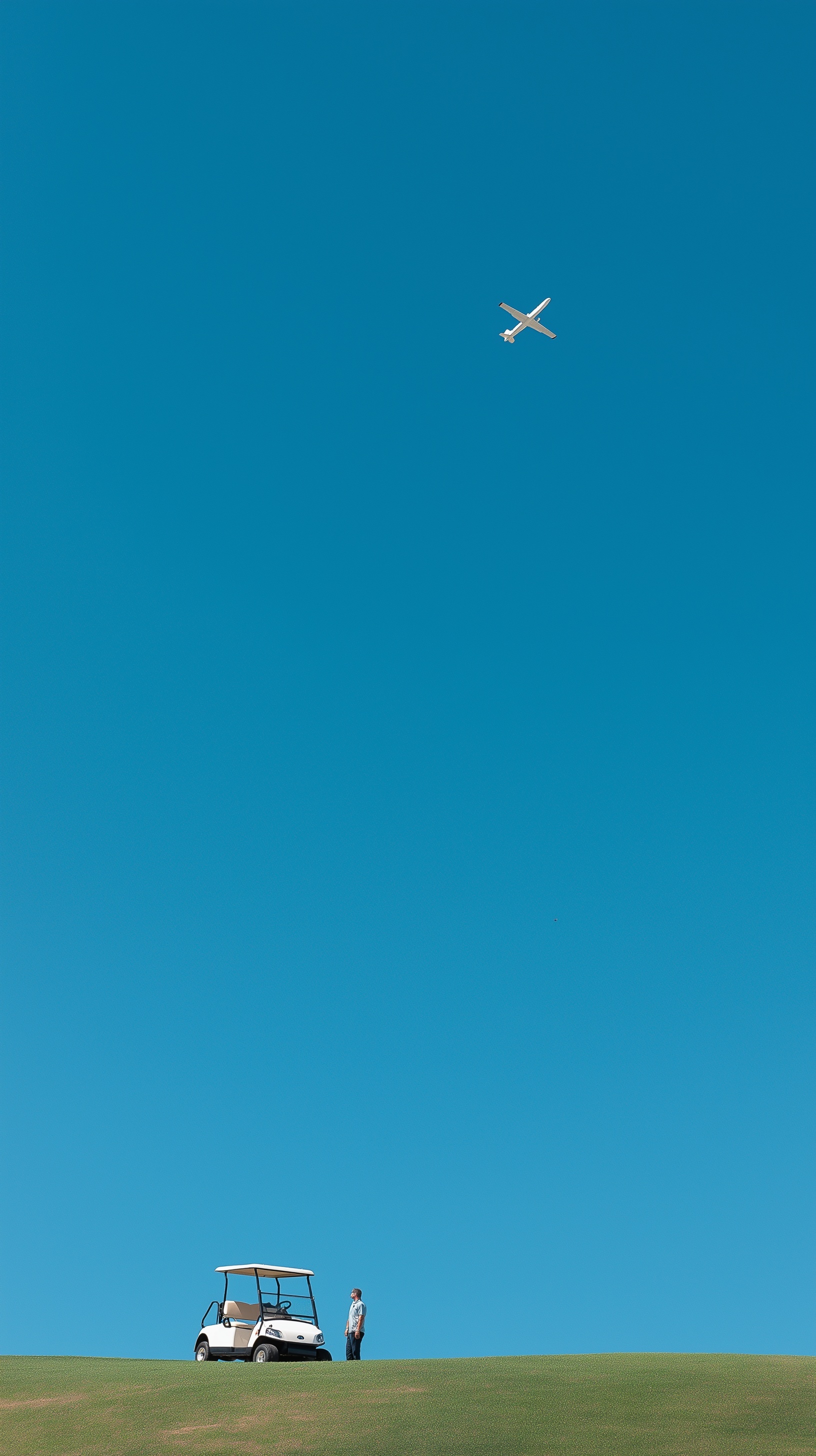 Sunny Golf Course Serenity: A Tranquil Escape