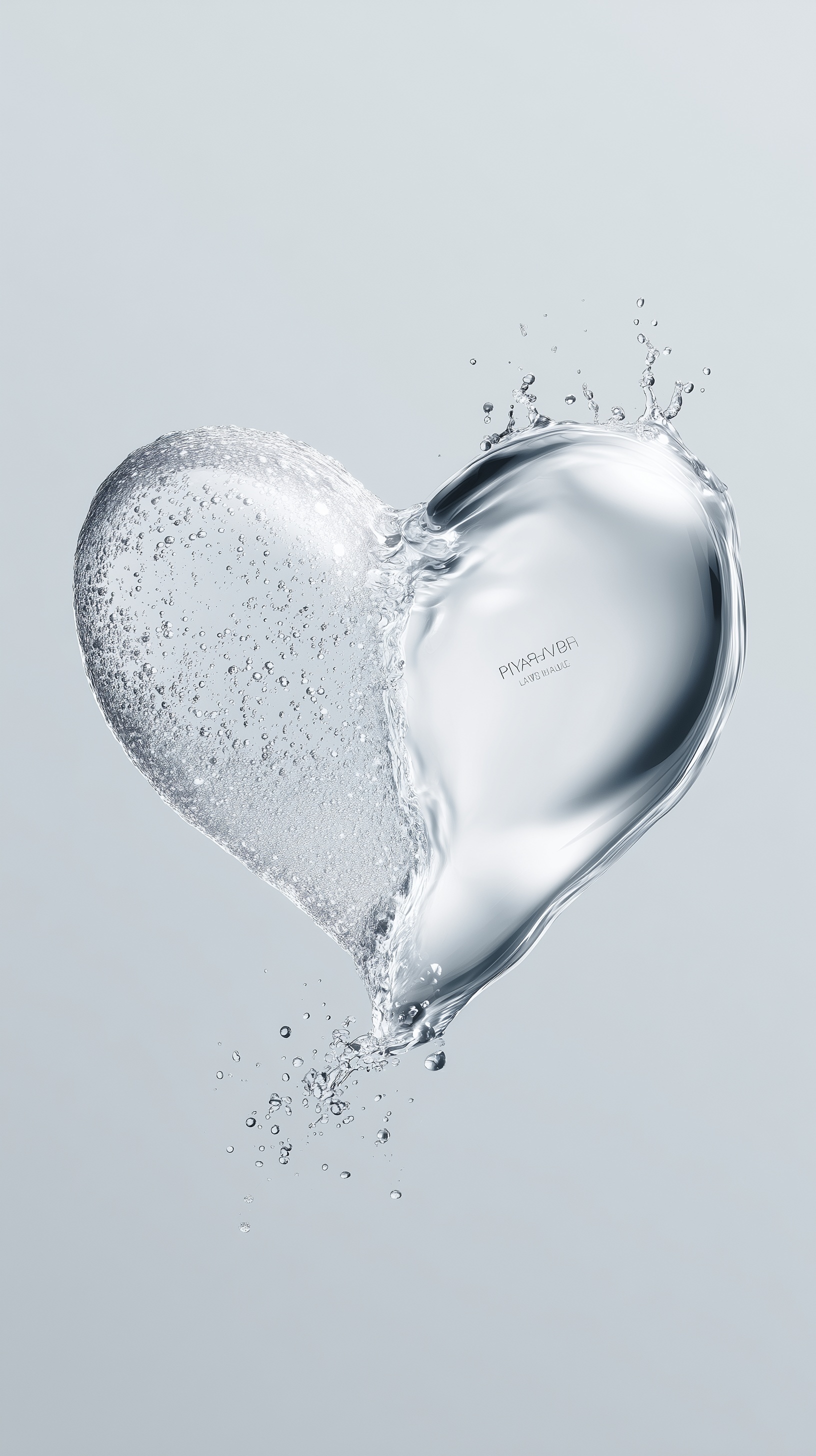 Pure Heart: Skincare Textures Unite in Harmony