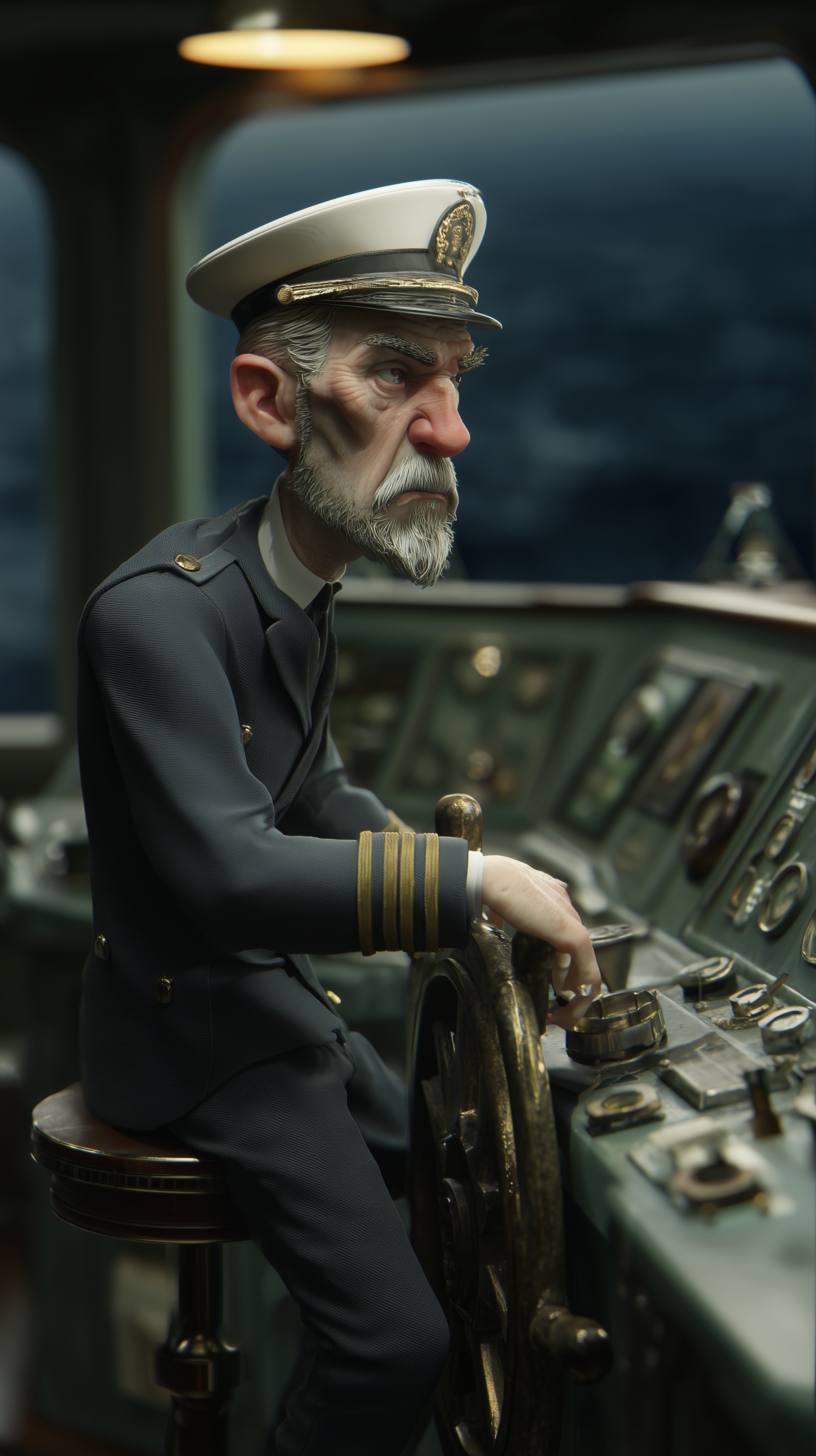 Titanic Captain: Dynamic Character Design Showcase
