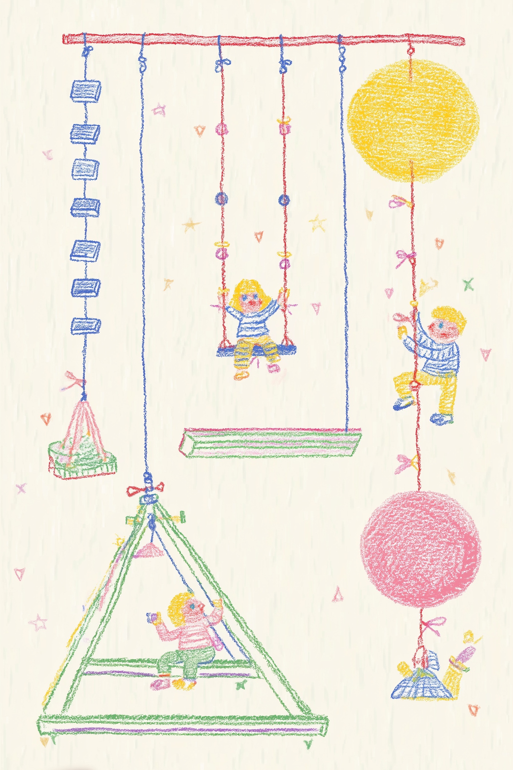 Whimsical Balance: Fun for Colorful Kids