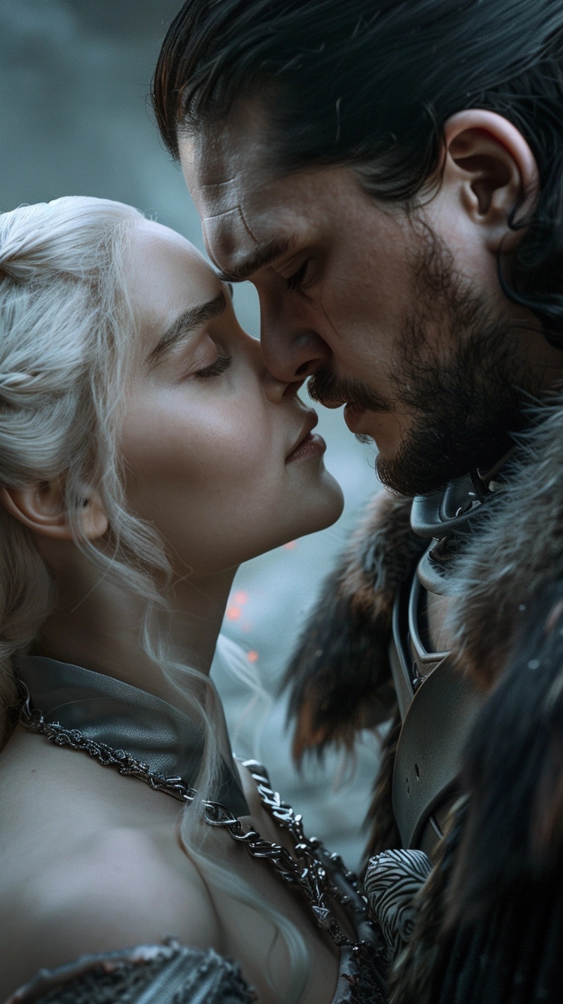 Epic Romance: Daenerys & Jon's Pool Party Kiss