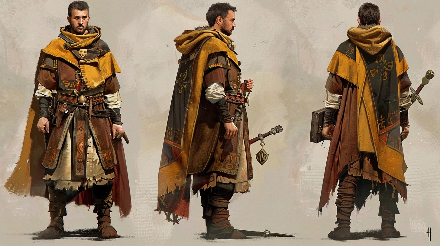 Hispanic Medieval Noble Christians Concept Art 1035