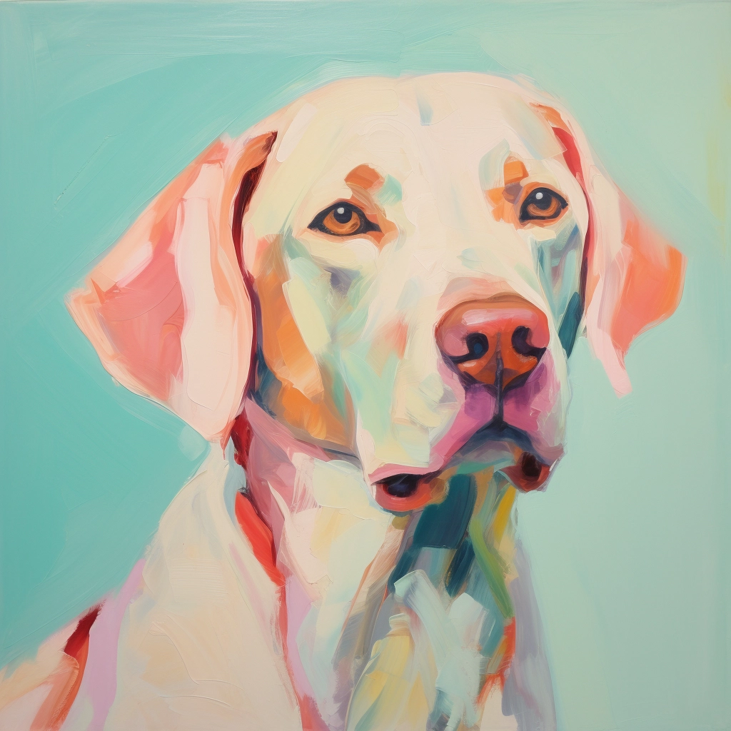 Discover Maria Lassnig's Labrador Retrievers