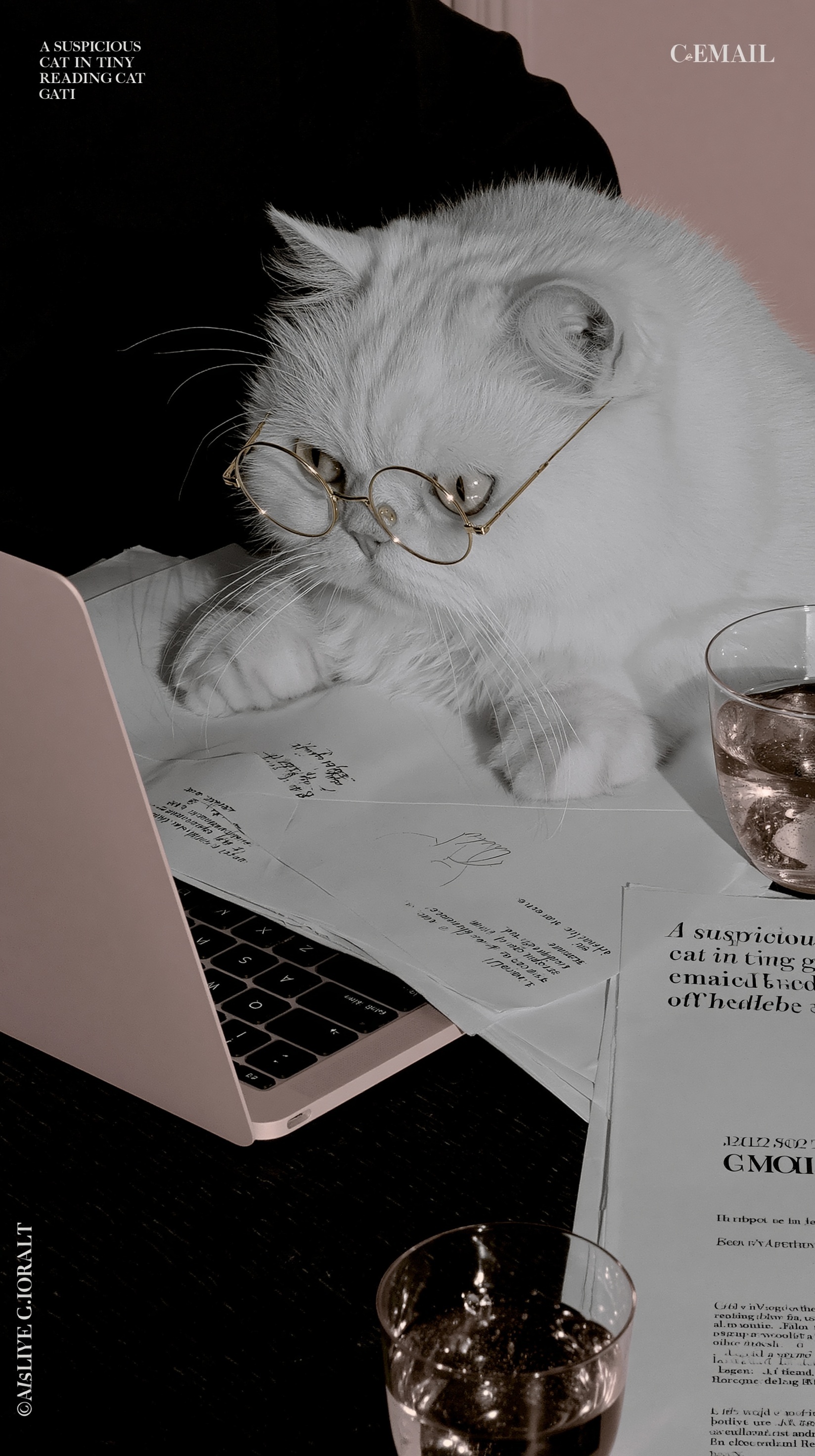 Curious Cat Discovers Shocking Email Surprise!