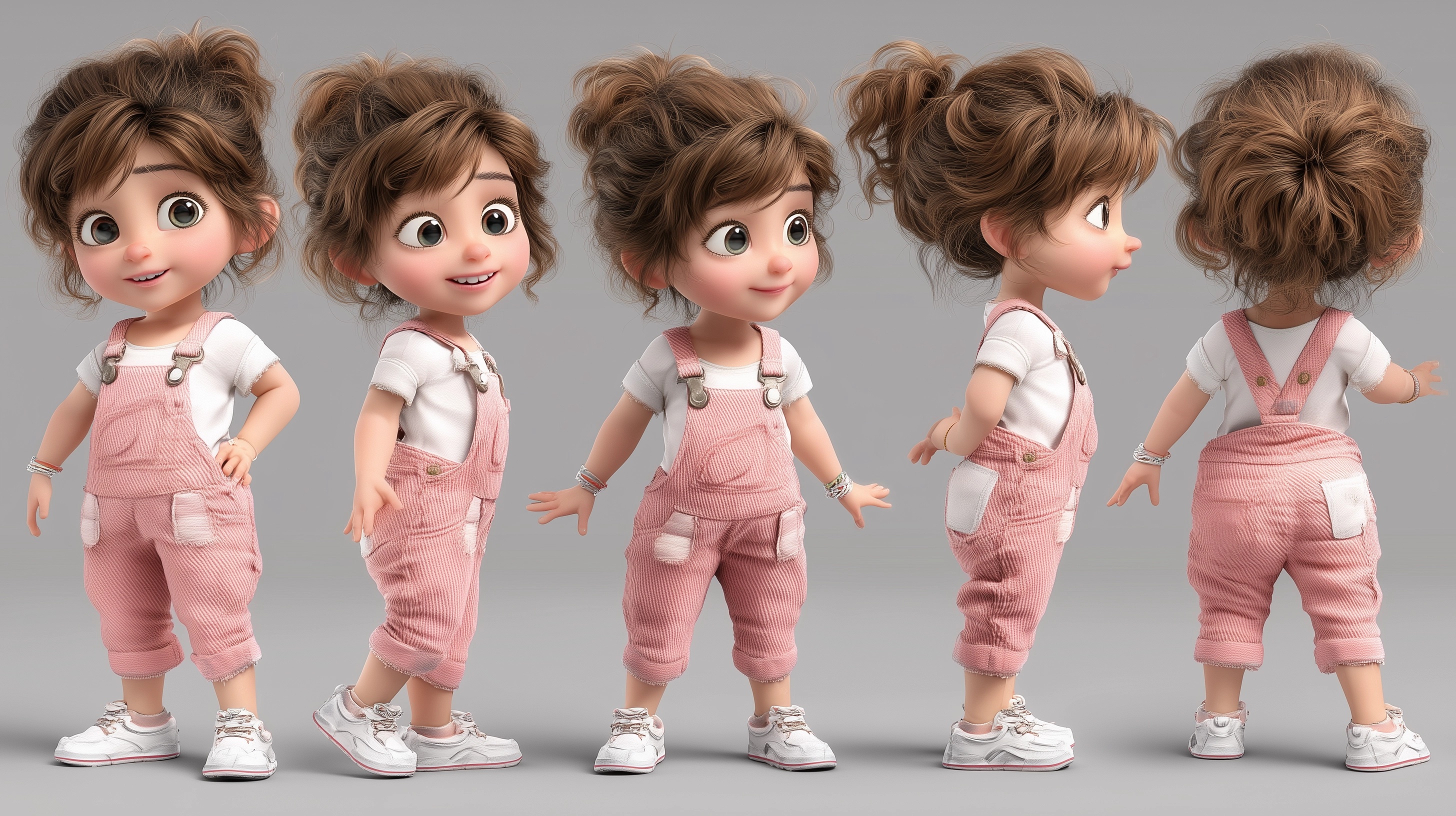 Create a Pixar-Style 3D Character Sheet