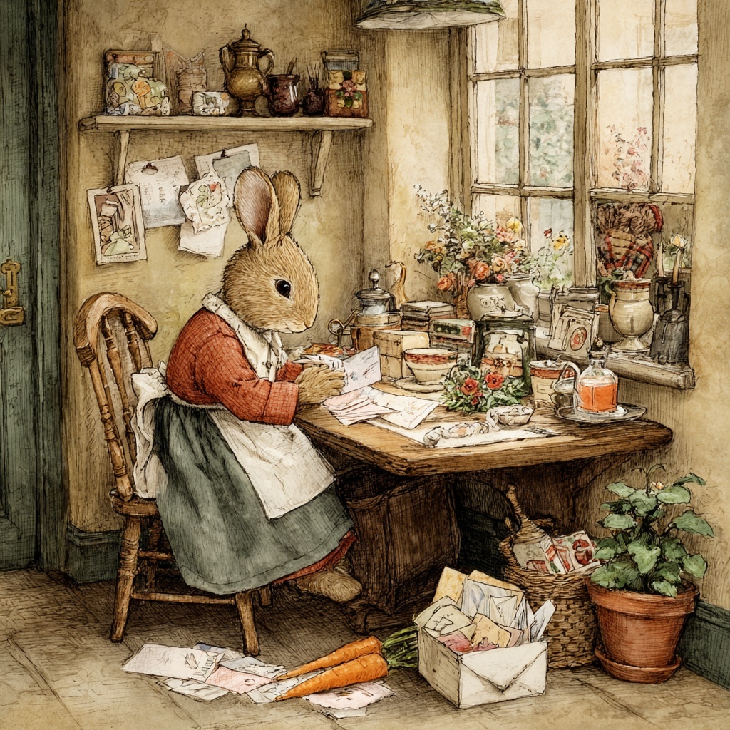 Cozy Bunny Crafts: Vintage Valentine Magic