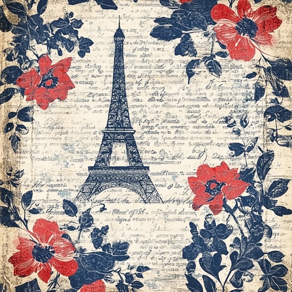 Vintage French Revolution Decoupage Patterns