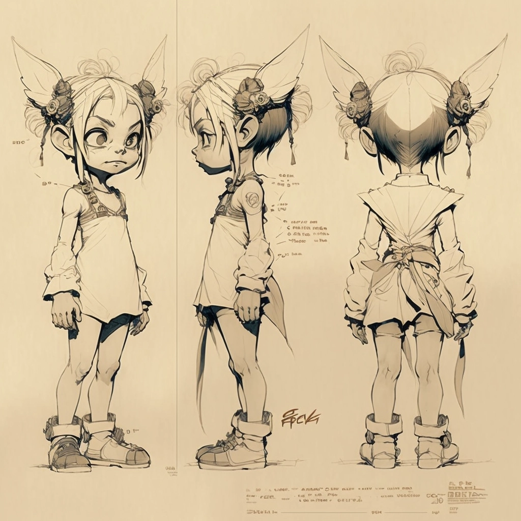 Cute Goblin Child - Illustrated by Demizu Posuka