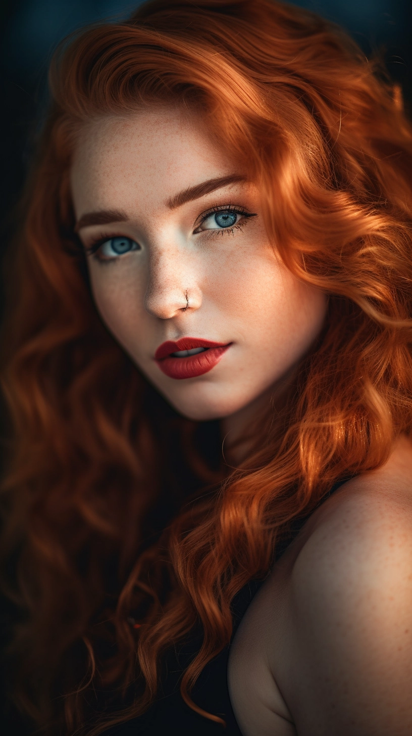 Stunning Close-Up Portrait of Miss American