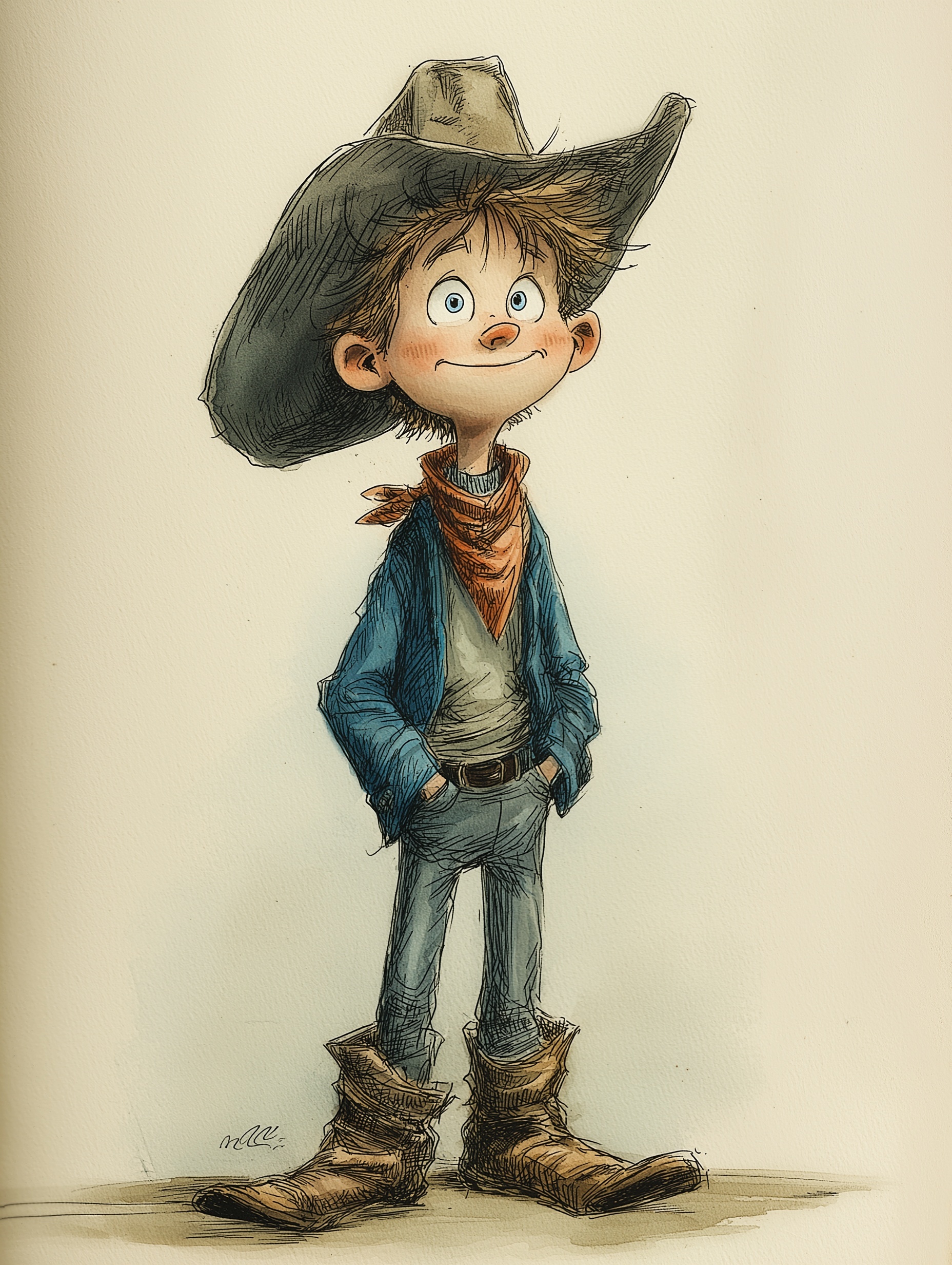 Adorable Cowboy Costume for Kids - Dress Up Fun!