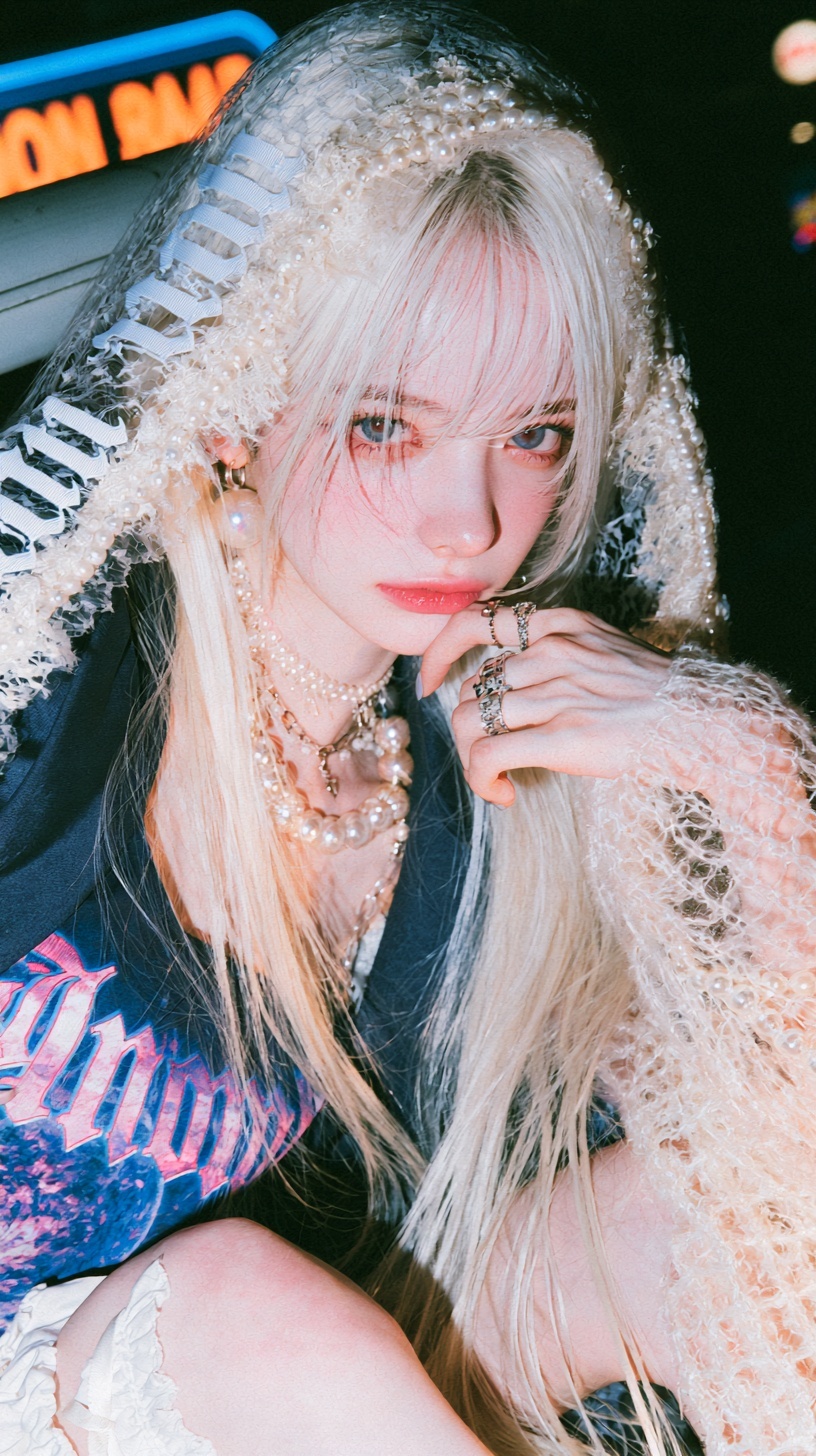 Charming Virtual Idol: Anime-Inspired Cosplay Art