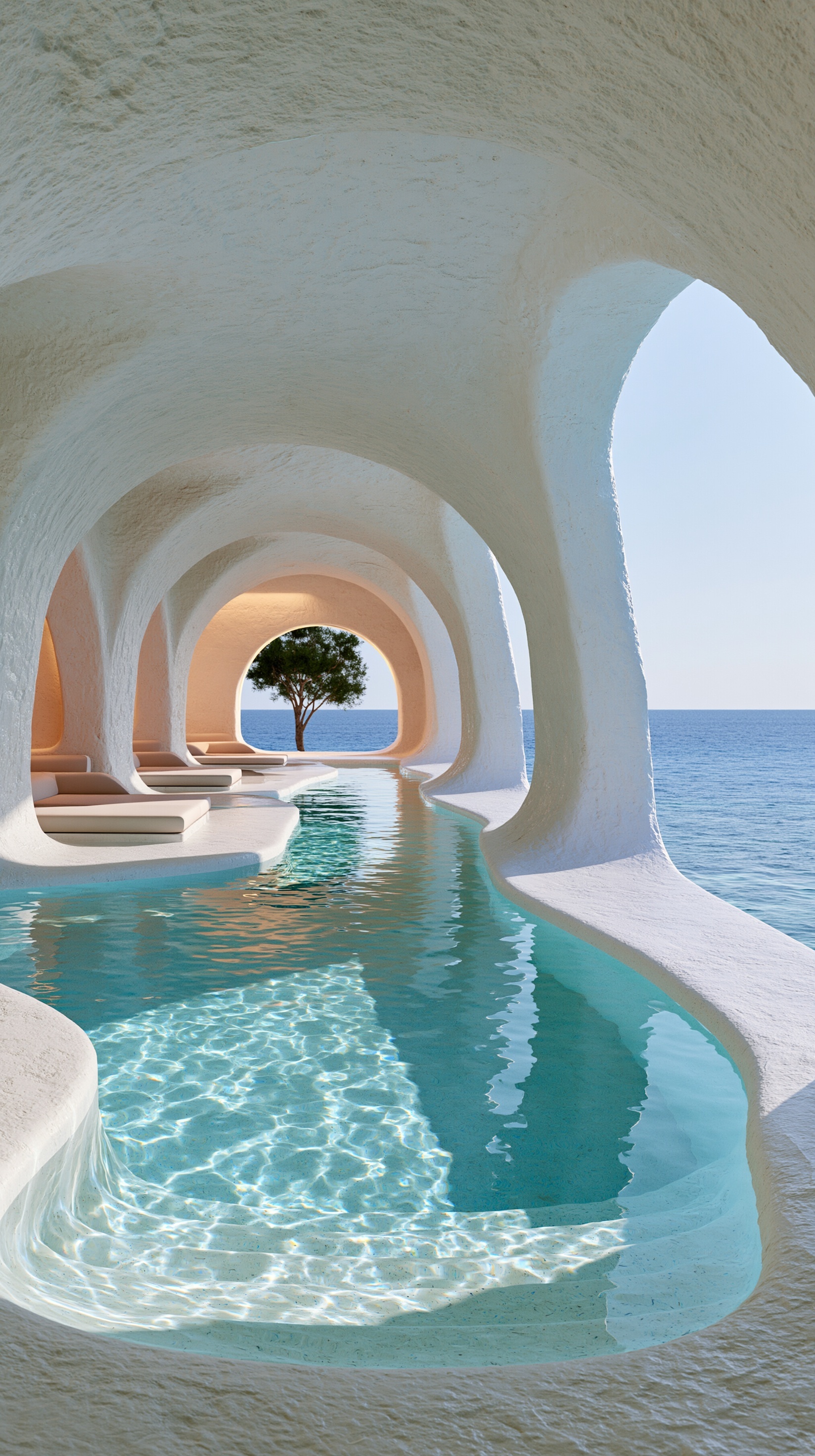 Elegant Coastal Luxury: Mediterranean Architecture