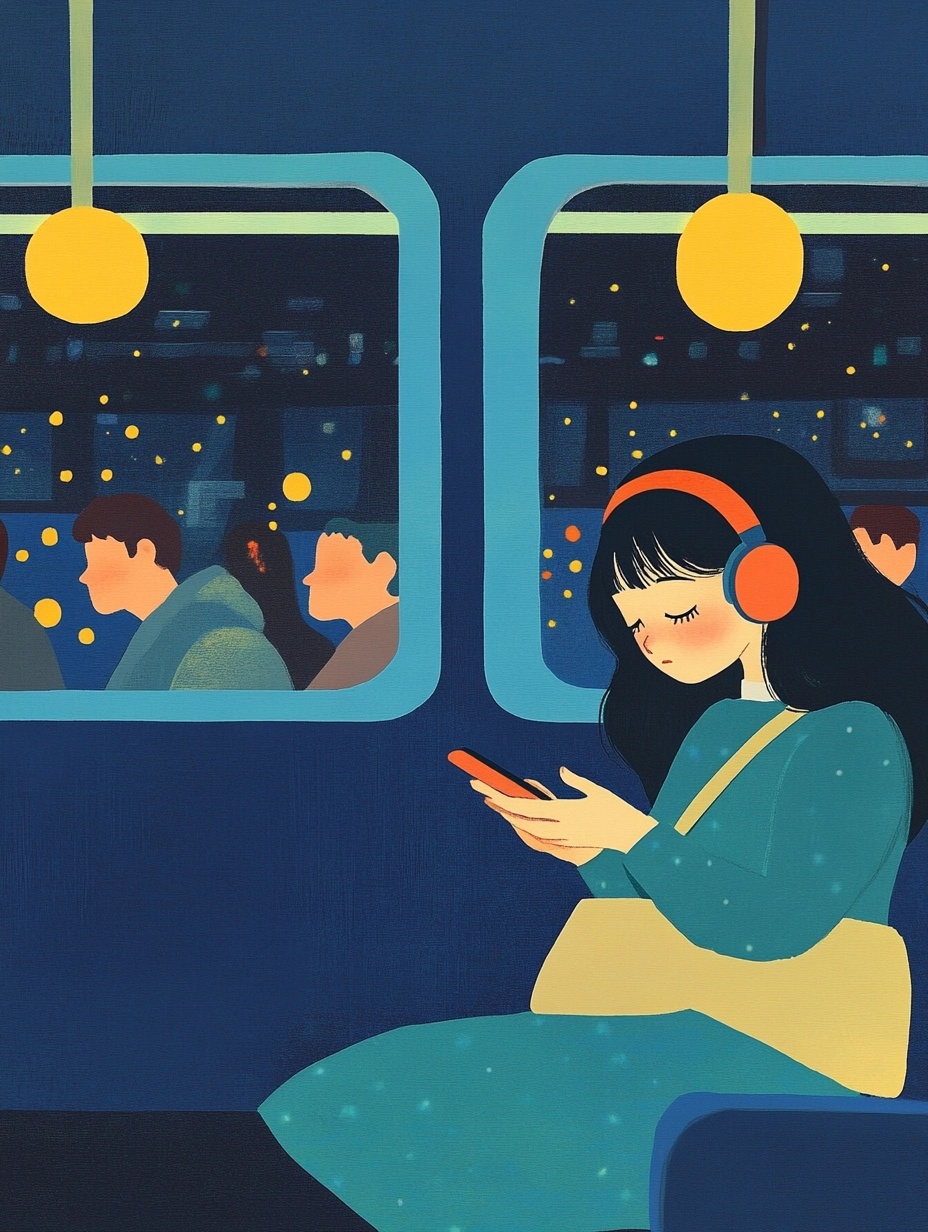 Finding Calm in the Subway's Quiet Chaos