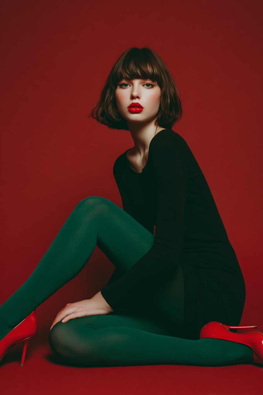 Confident Elegance: Bold Fashion Photography