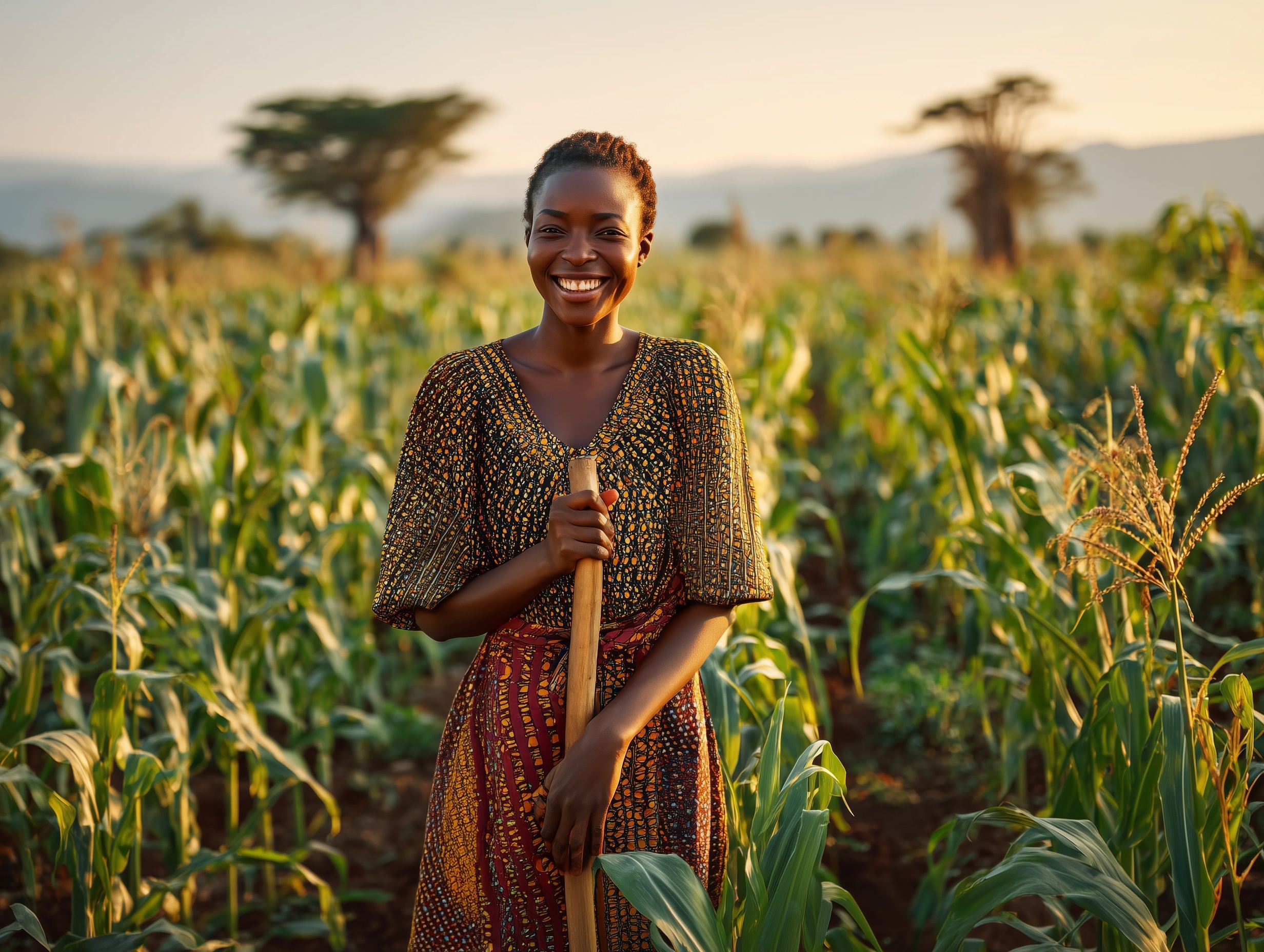 Empowered Farming: A Woman's Pride in Abundance