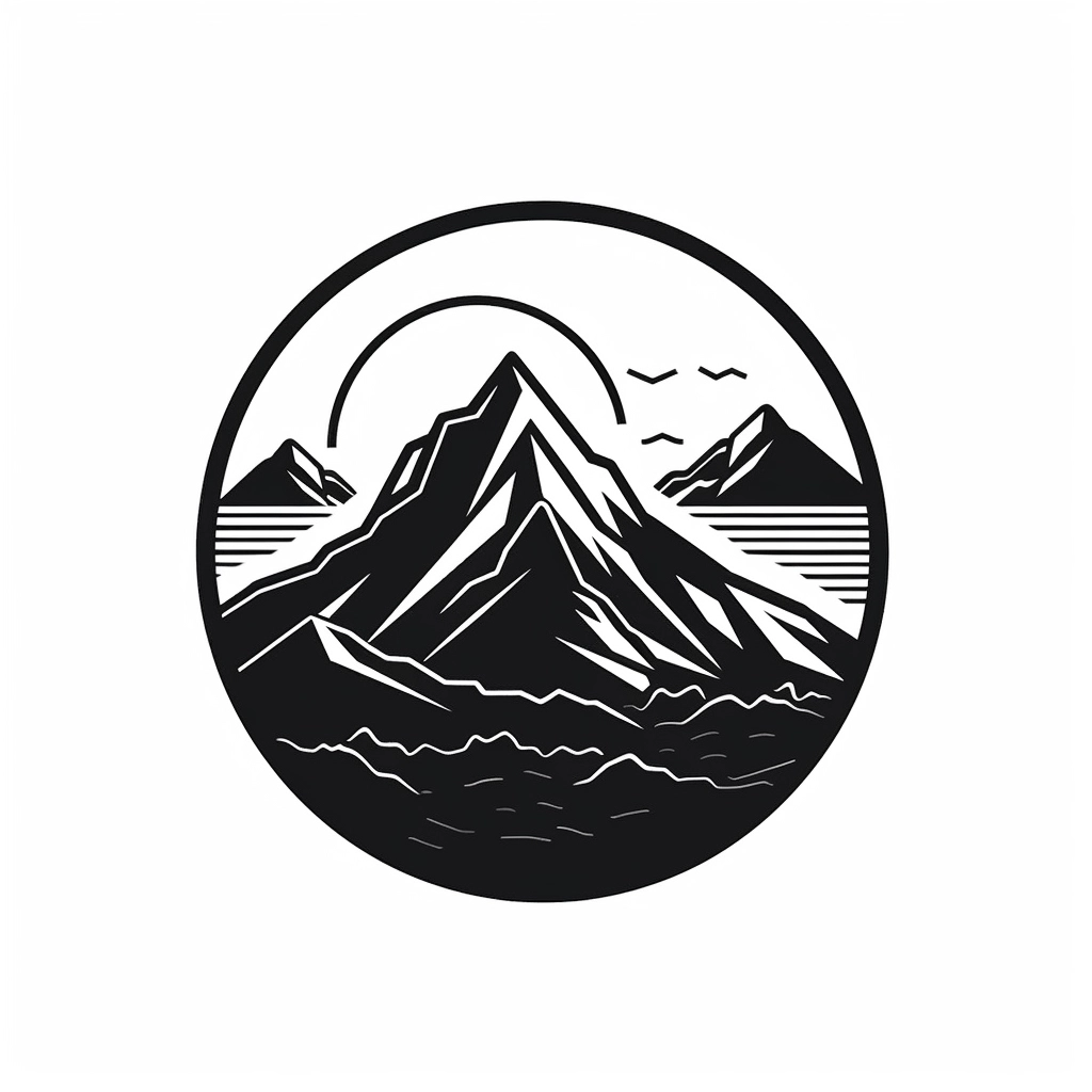 Simplicity in Nature: Mountain Outlines