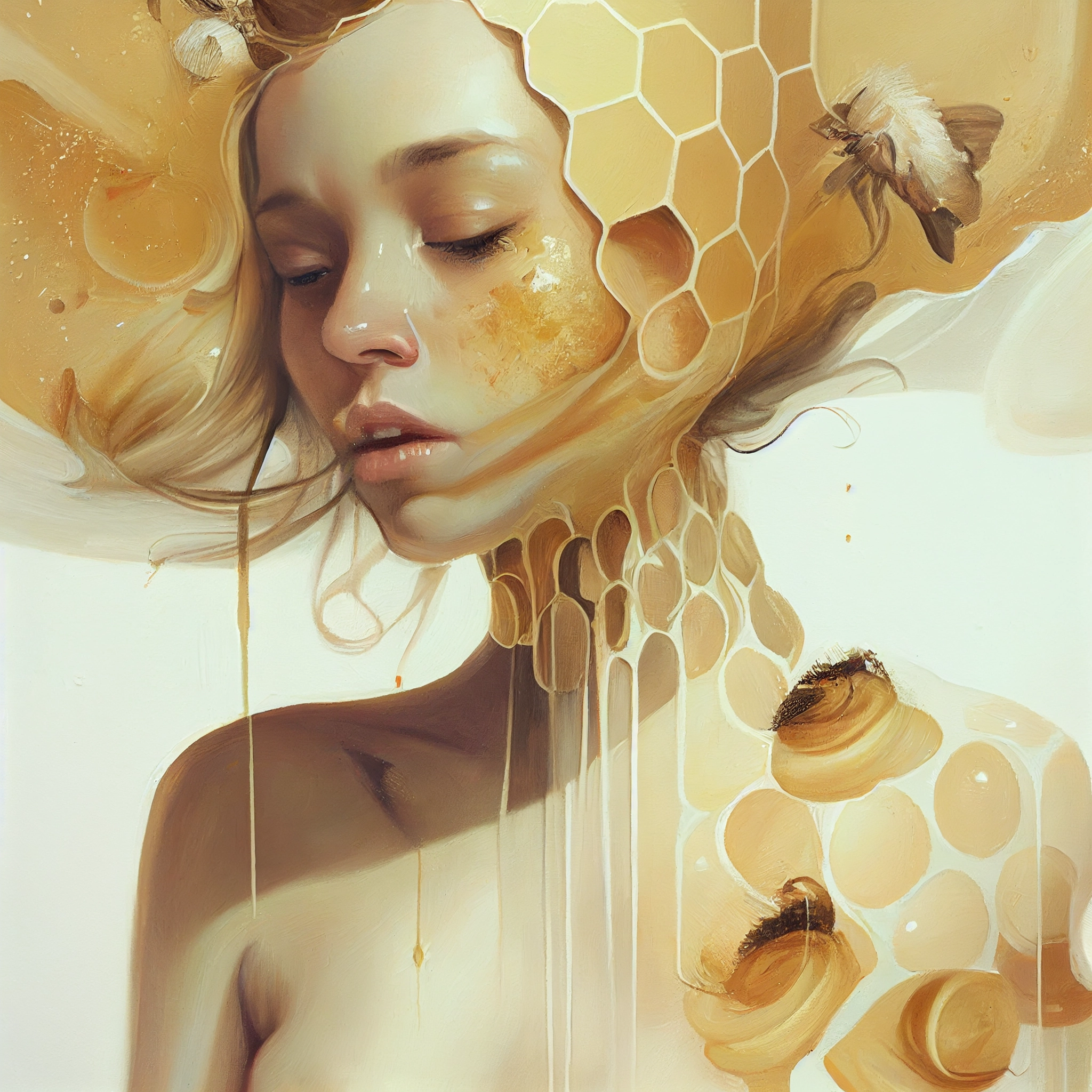 Milk and Honey Woman Art by Nguyen, Mohrbacher & Knight