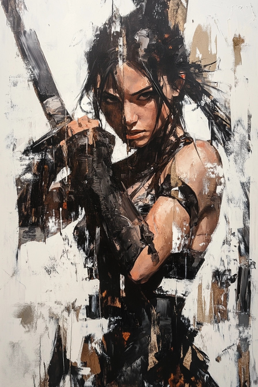 Empower Your Space with Female Warrior Art