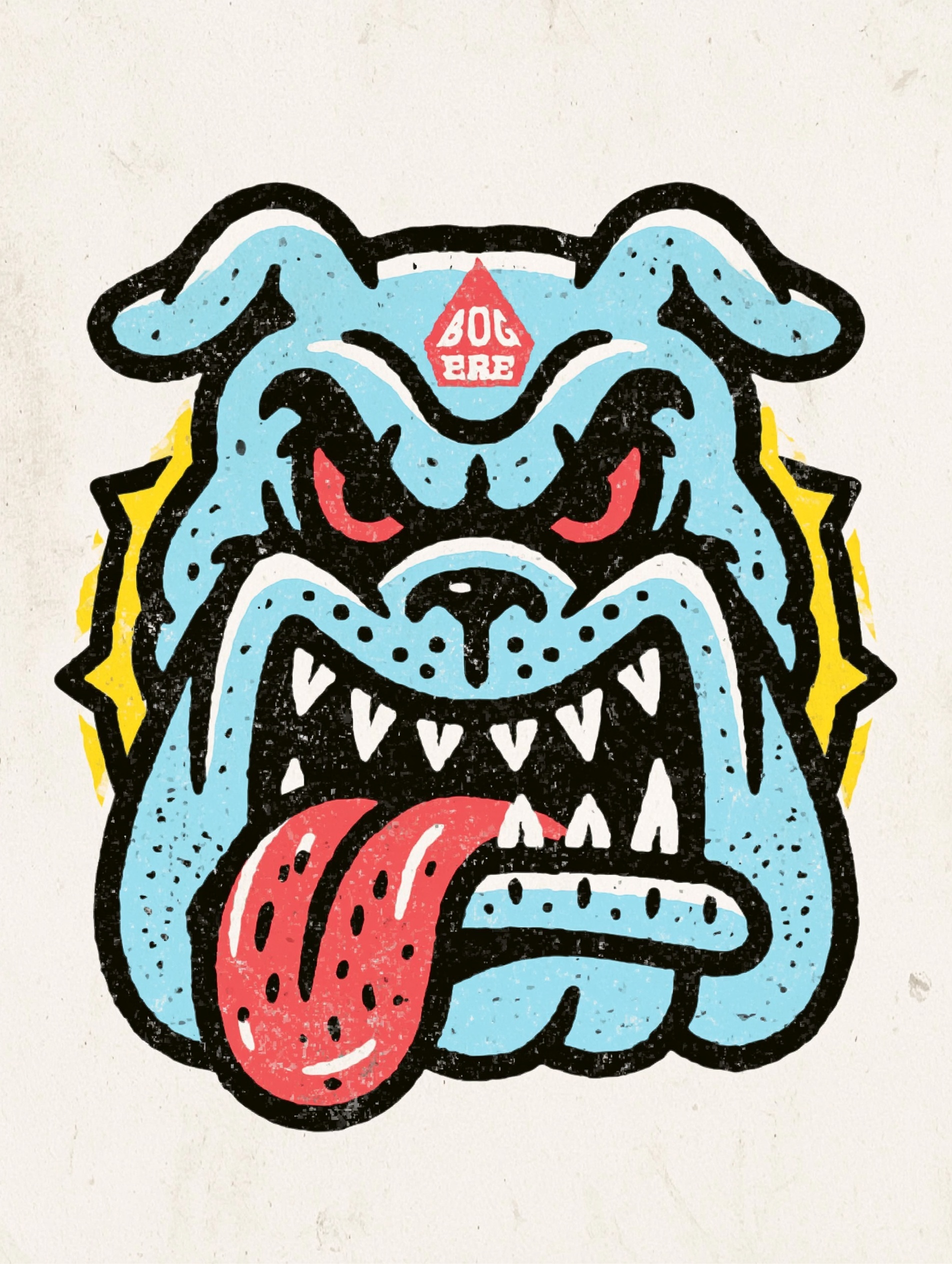 High School Reunion Mascot Logo Redesign for T-Shirts