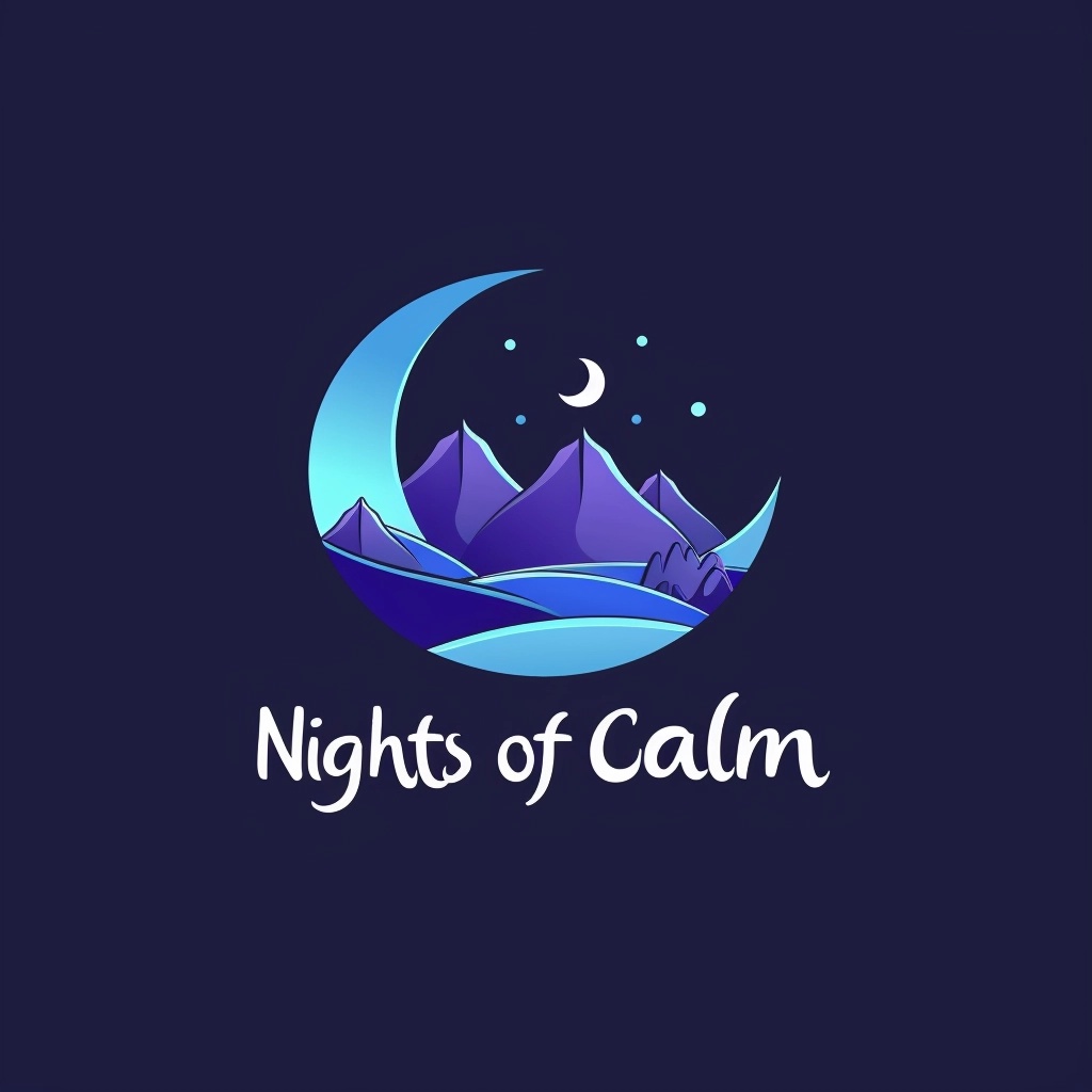 Elegant Logo Design for Nights of Calm