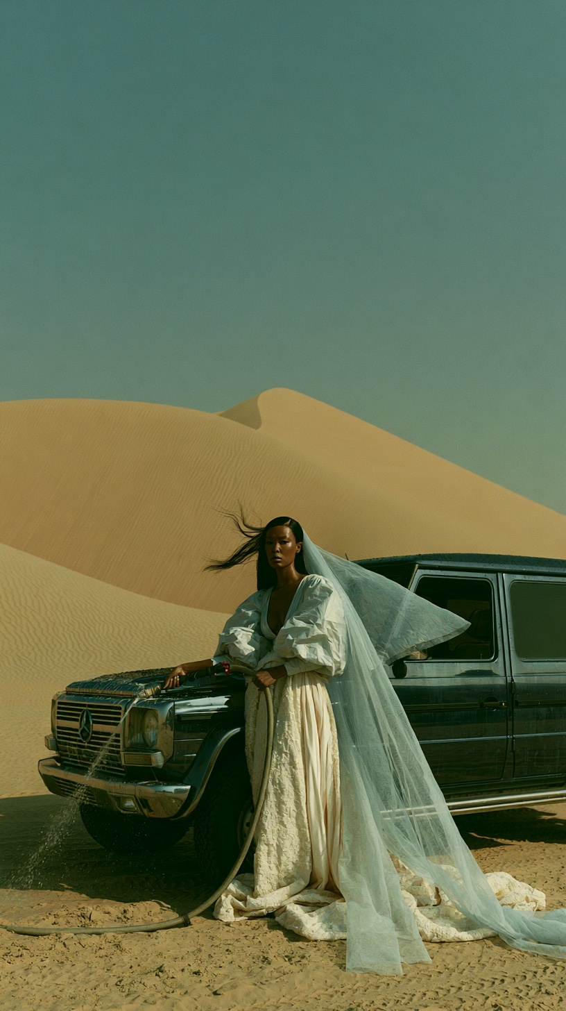 Elegance Meets Adventure: Bridal Luxury in the Desert