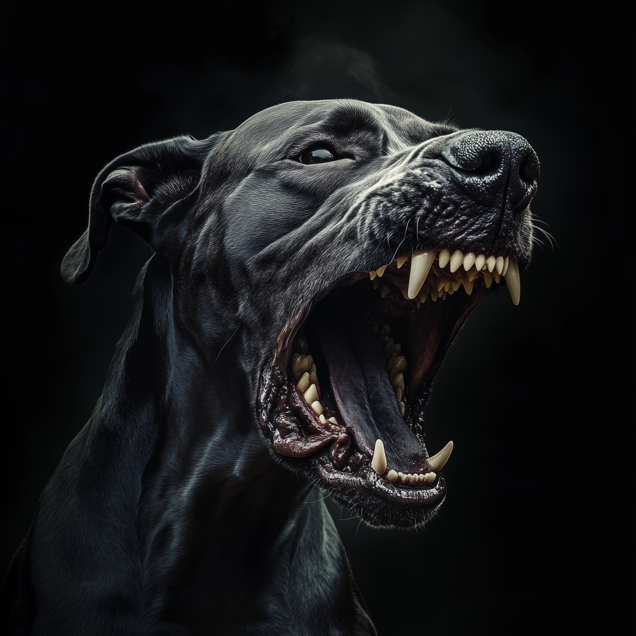 Fierce Great Dane: A Stunning High-Res Portrait