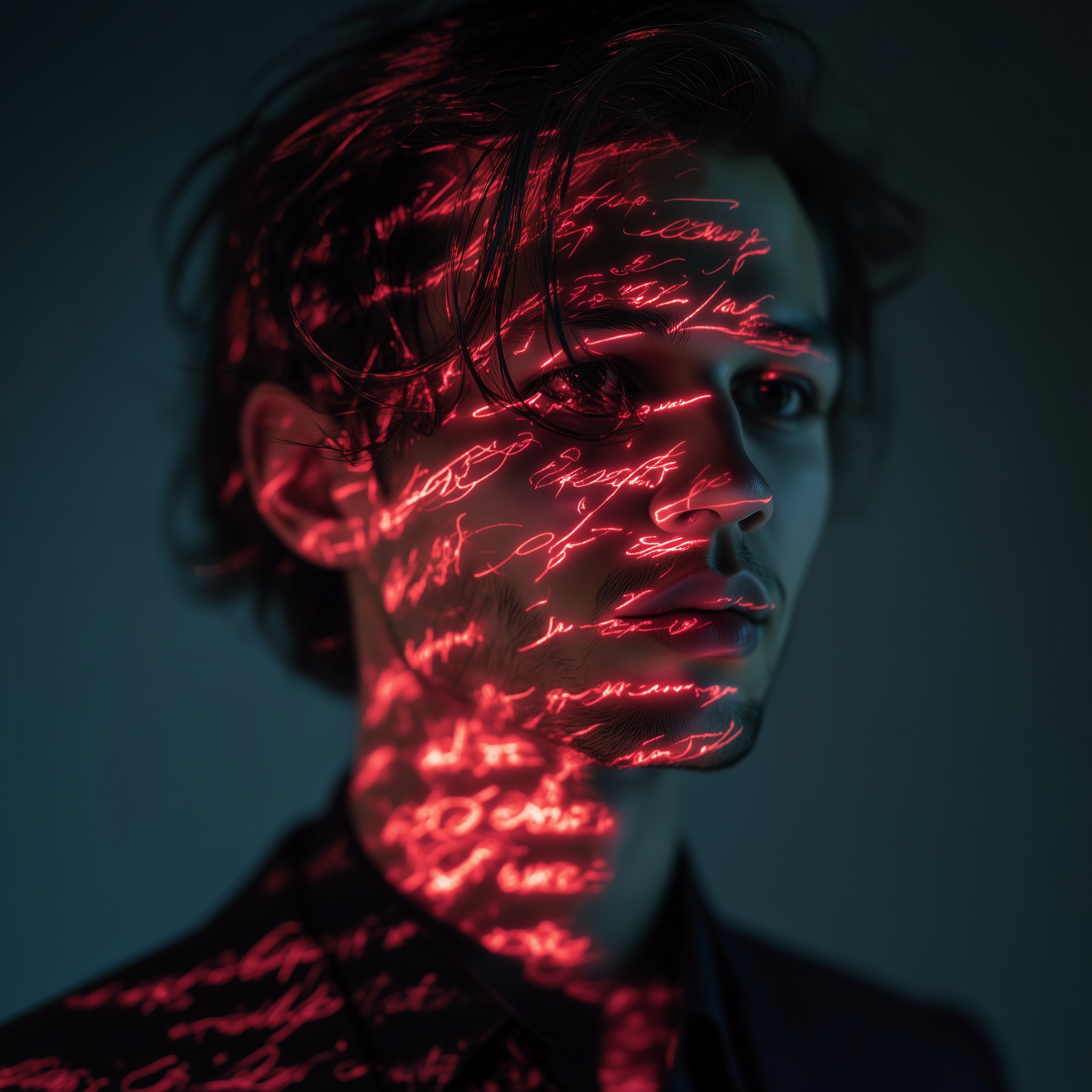 Cyberpunk Portrait: A Neon Dreamscape