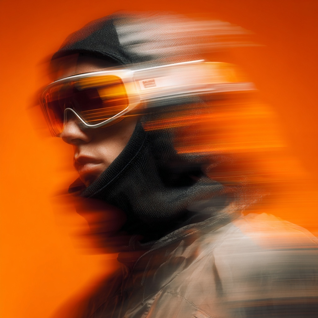 Dynamic Ski-Mask Model in Oakley Shades