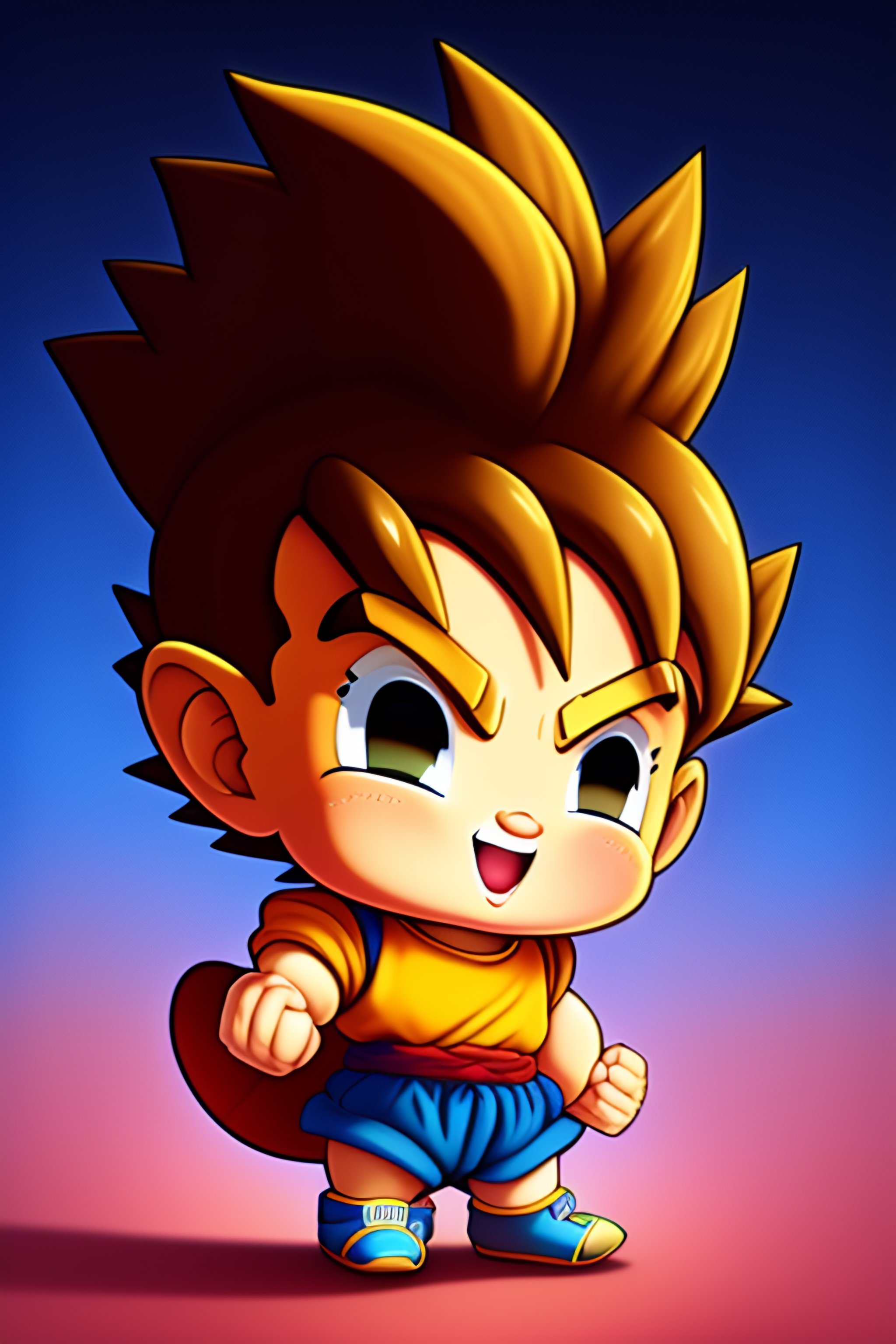 Meet Baby Goku: The Cutest Saiyan Ever!