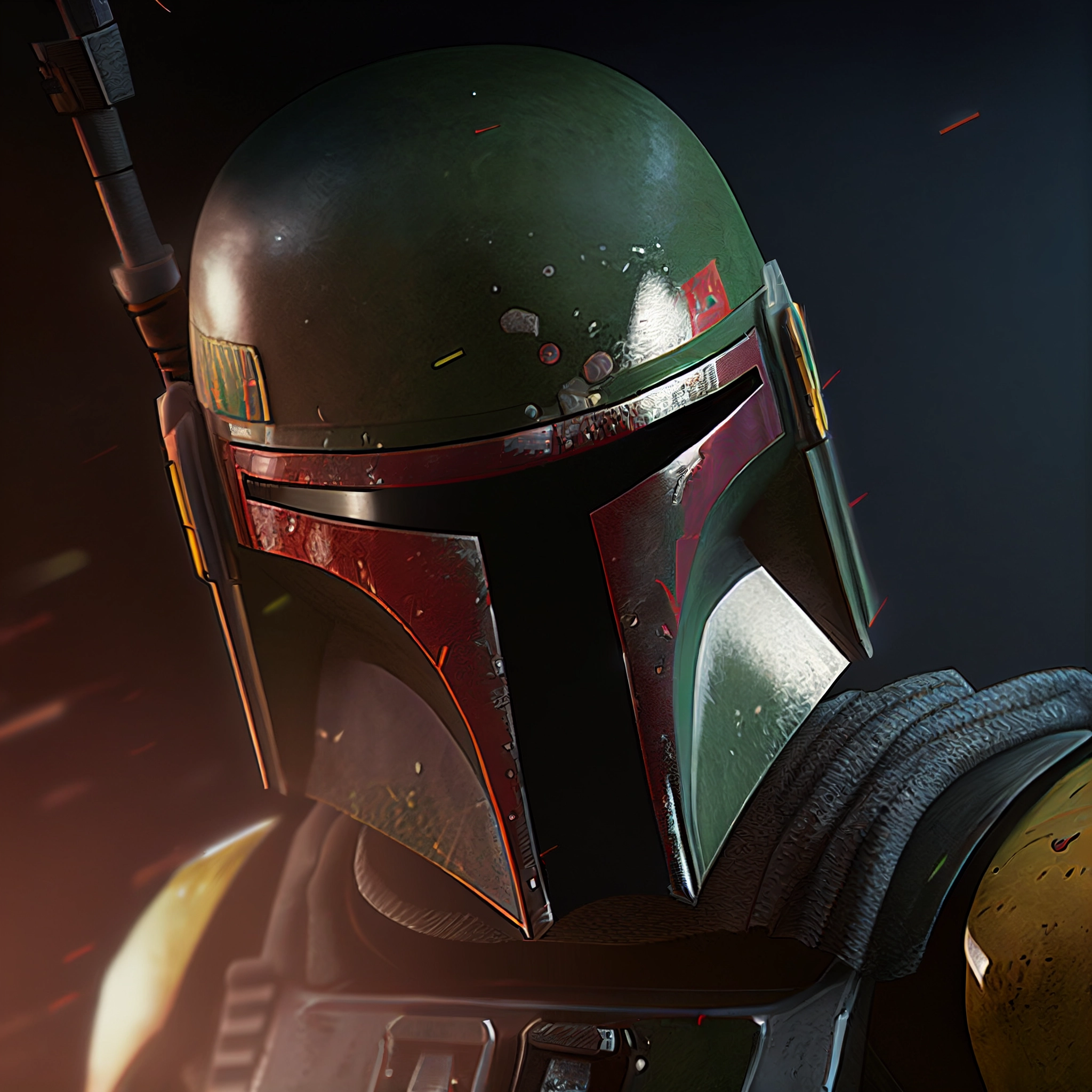 Hyper Realistic Boba Fett: Cinematic Lighting & RTX