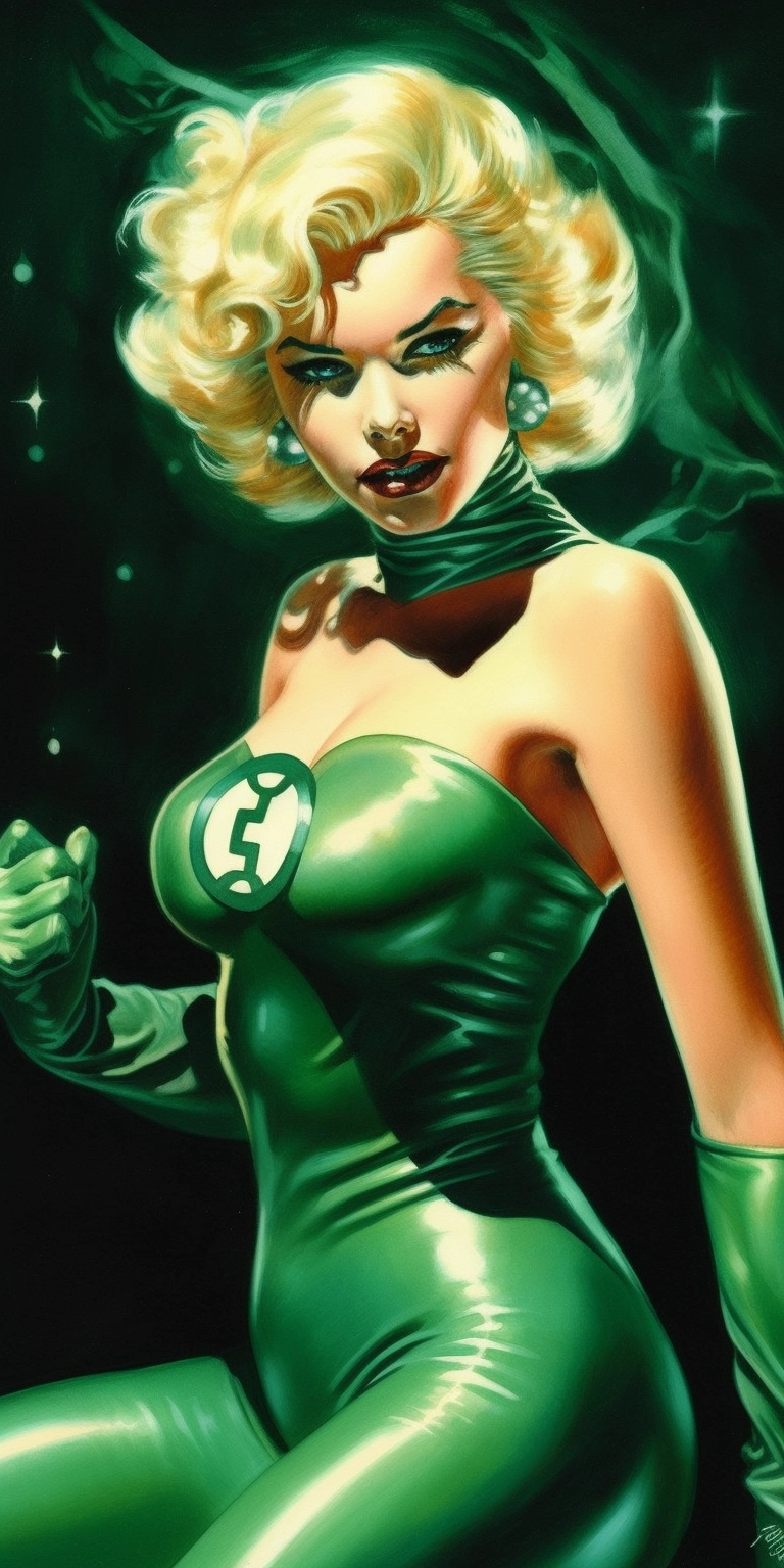 Marilyn Monroe: The Green Lantern Icon