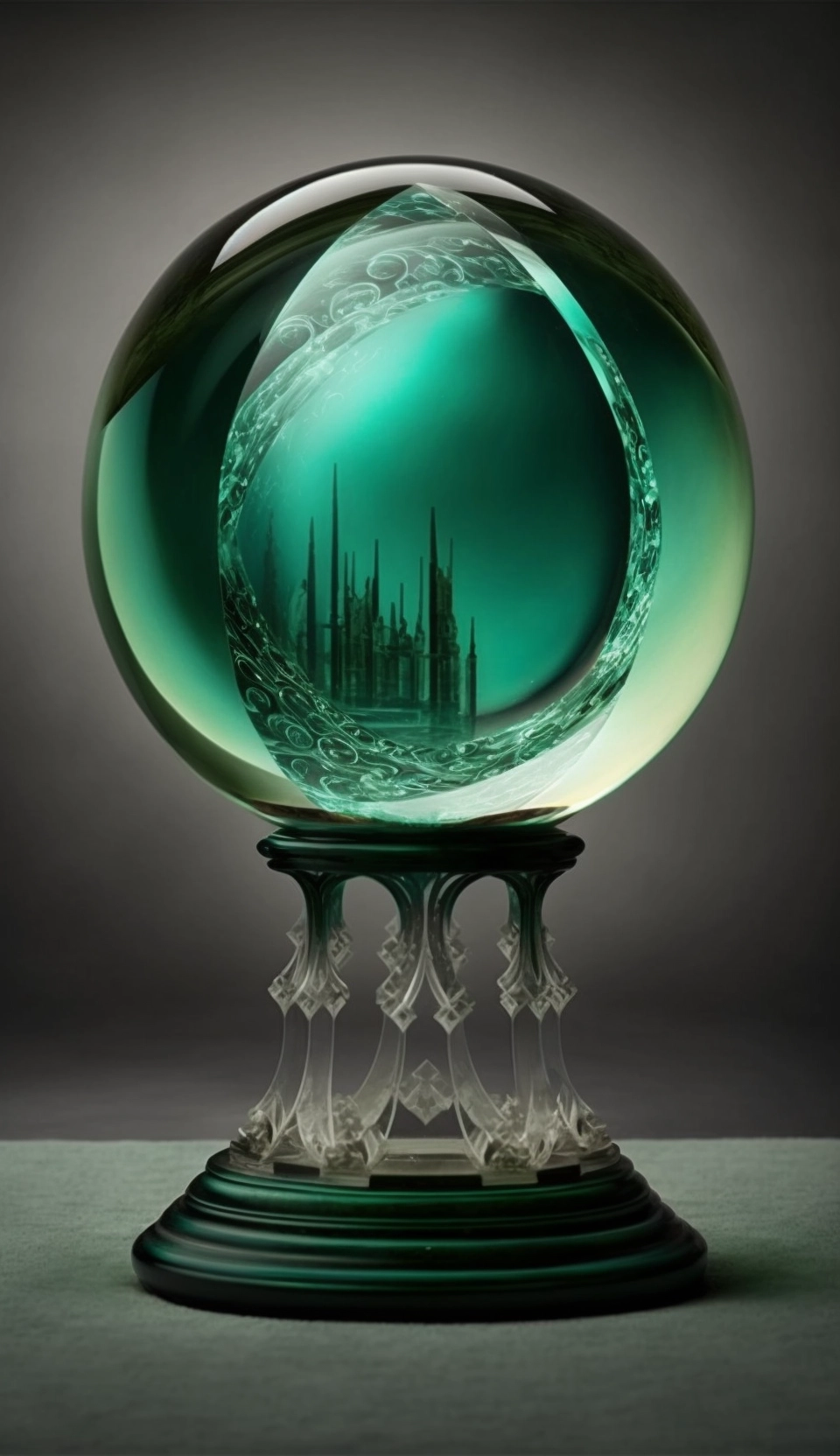 Discover Your Future with Lightseagreen Crystal Ball