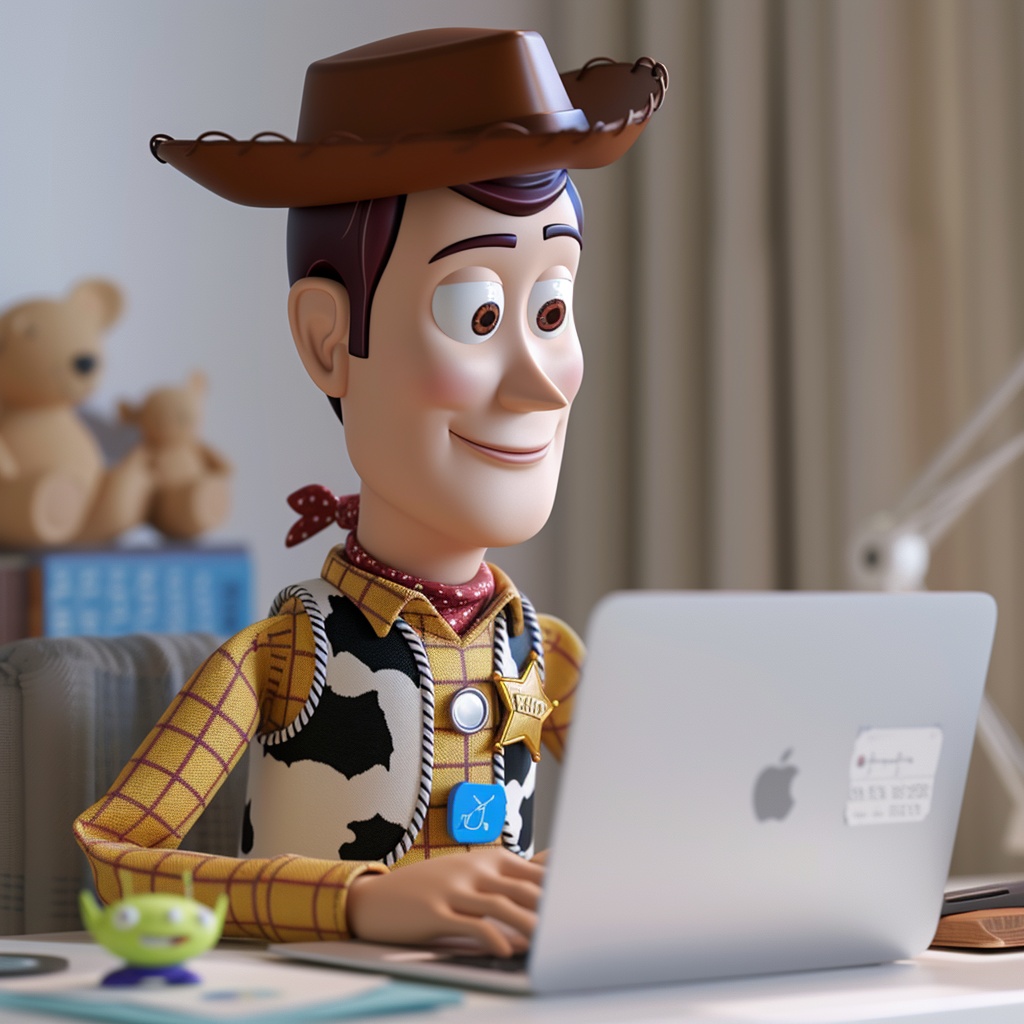 Korean Coder Creates 3D Avatar of Woodie in Toy Story