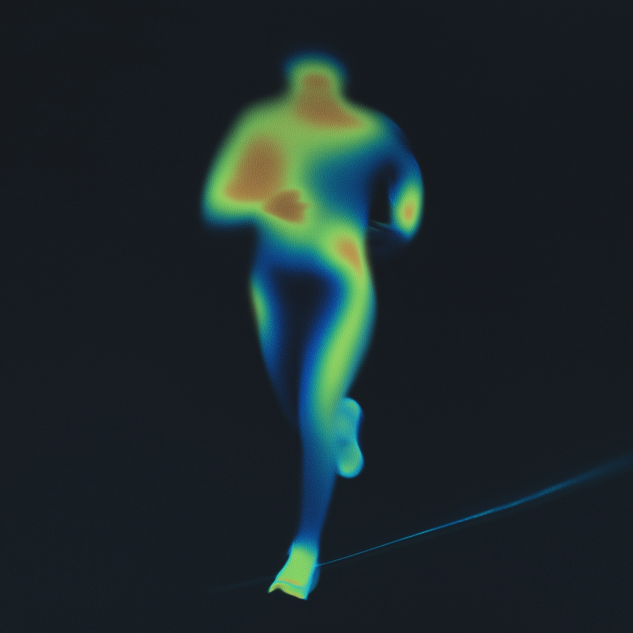 Dynamic Runner in Motion: A Visual Journey