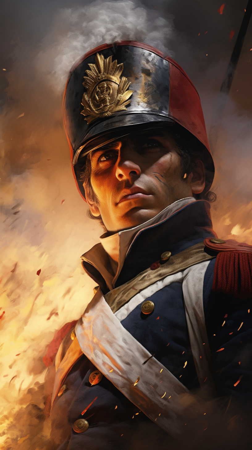 Spanish Guerrillero Defeats French Army in Intense Battle