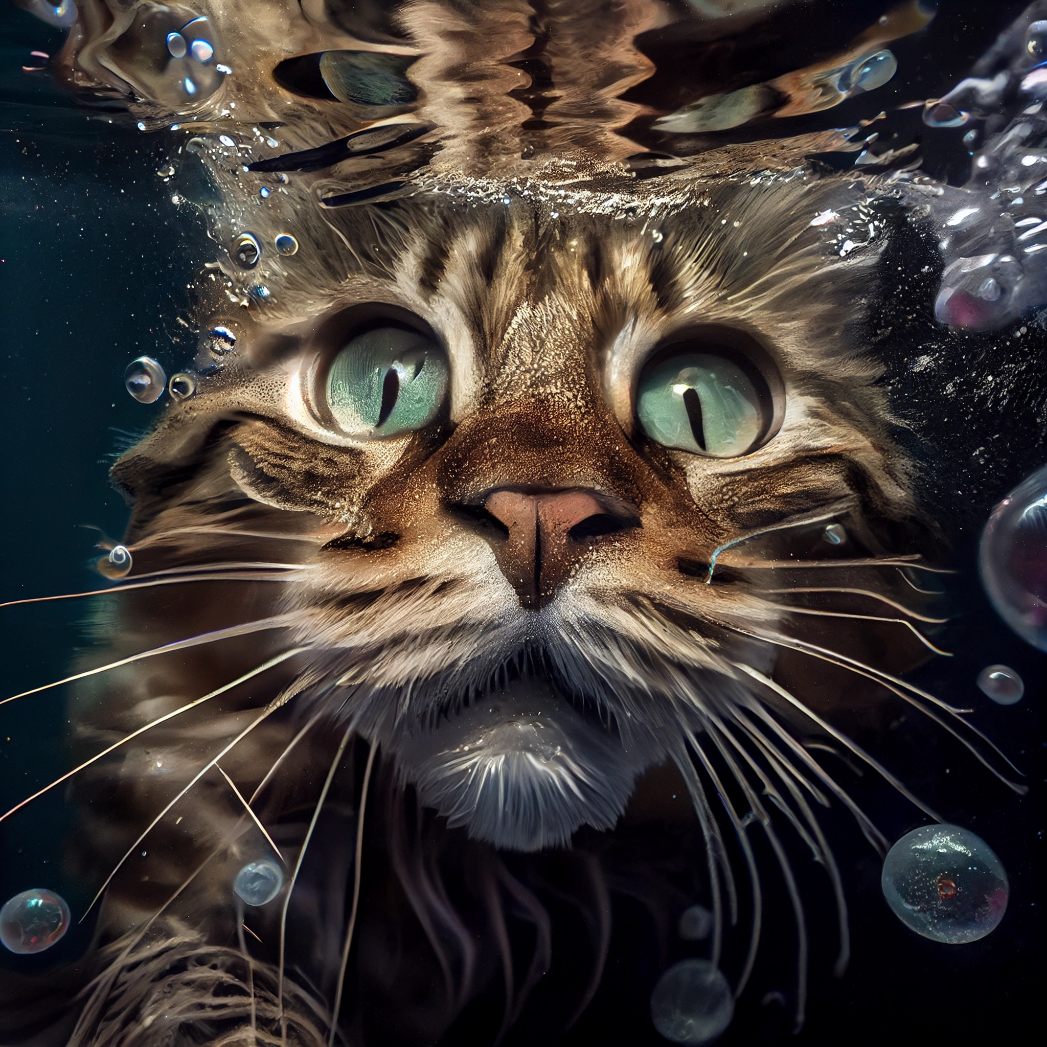 Stunning Underwater Portrait by Annie Liebowitz