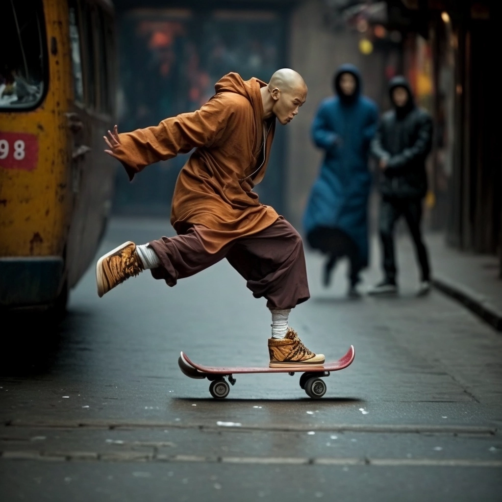 Shaolin Skater: Mastering the Long Shot