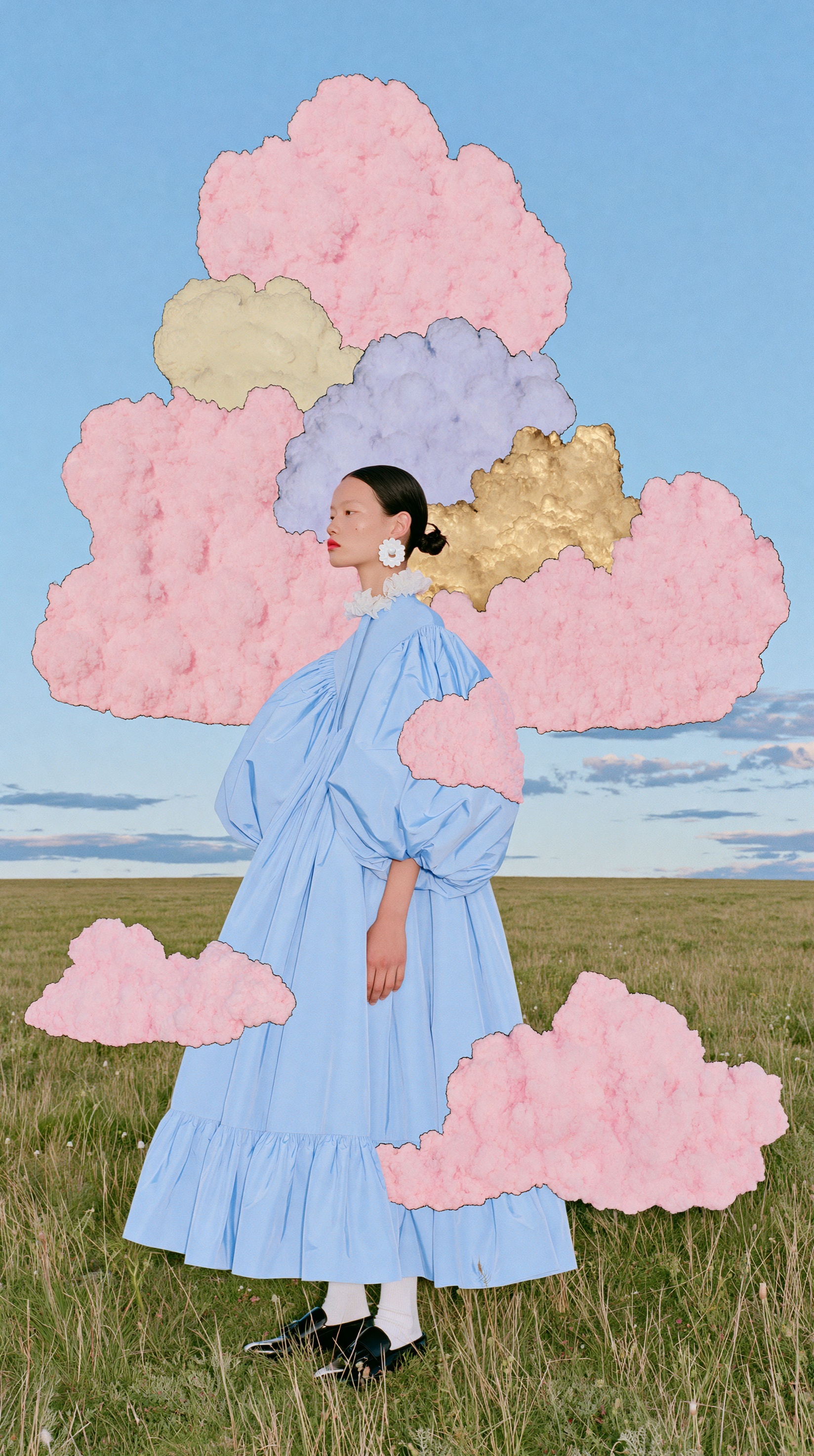 Sunset-Inspired Couture: A Dreamy Fashion Editorial