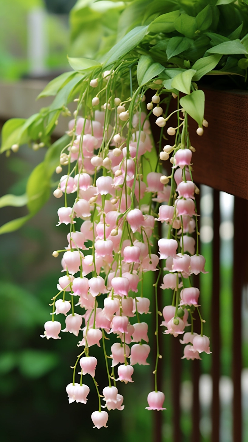 Pink & White Lily of the Valley - Balcony Beauty