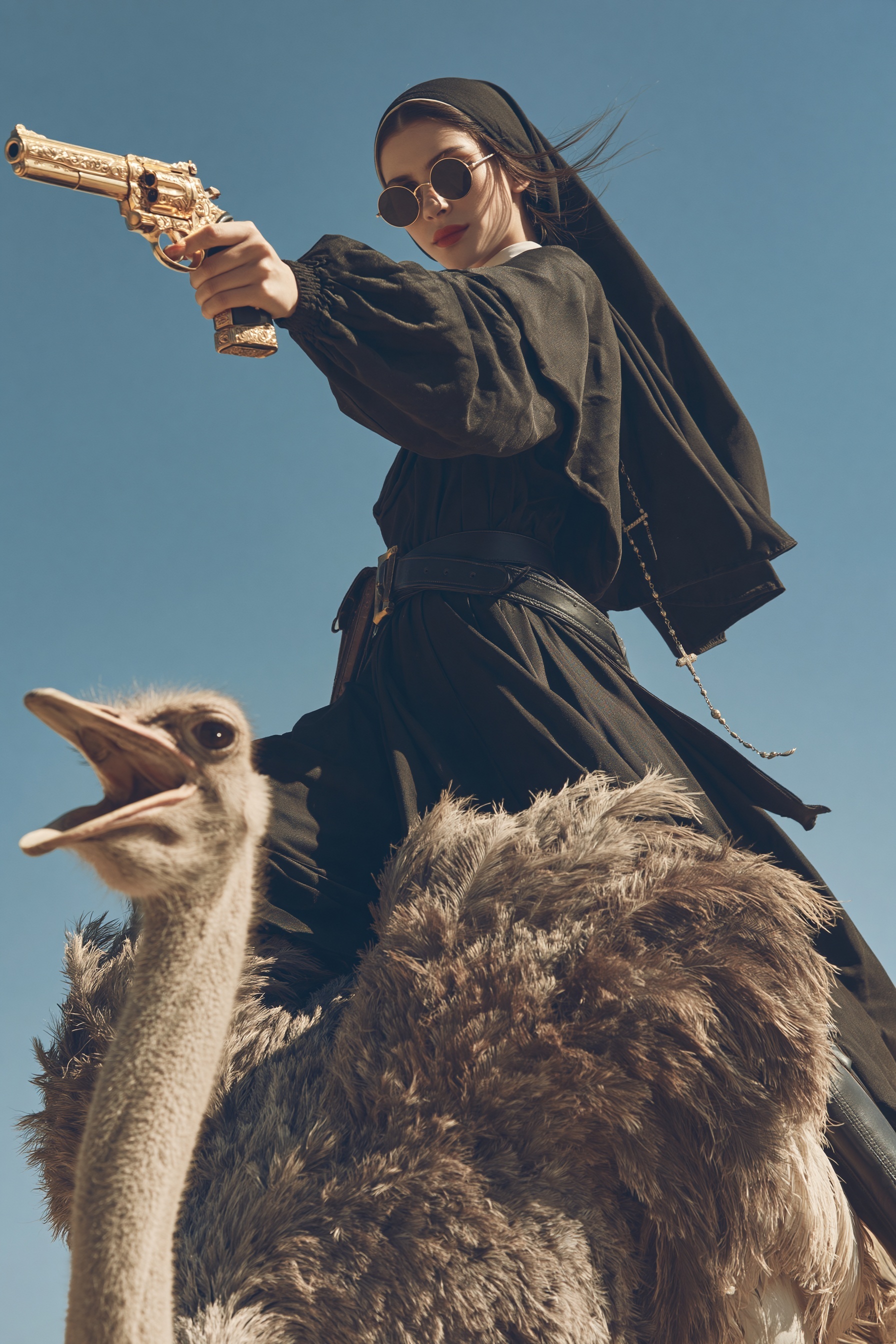 Nuns, Ostriches, and Rebellion: A Bold Statement