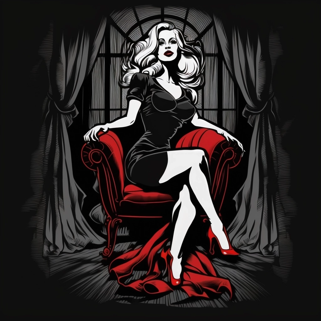 Flirty Jessica Rabbit T-Shirt Design