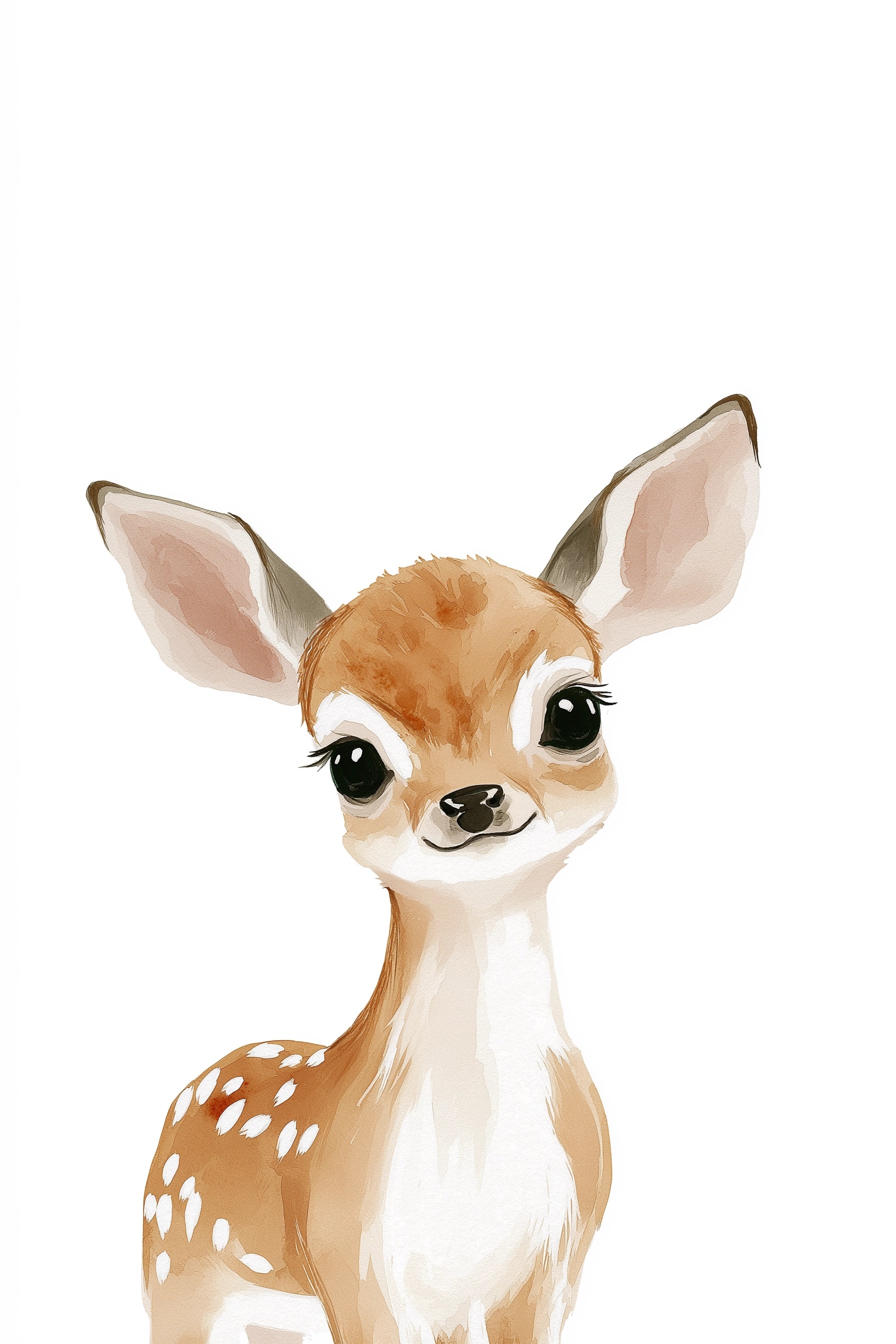 Adorable Baby Animal Watercolor Art for Kids' Rooms