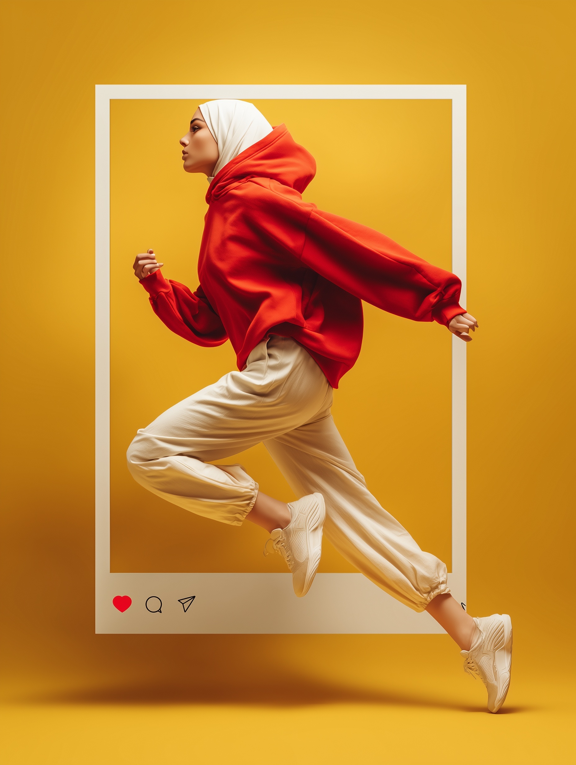 Vibrant Social Media Moment: Step into Style