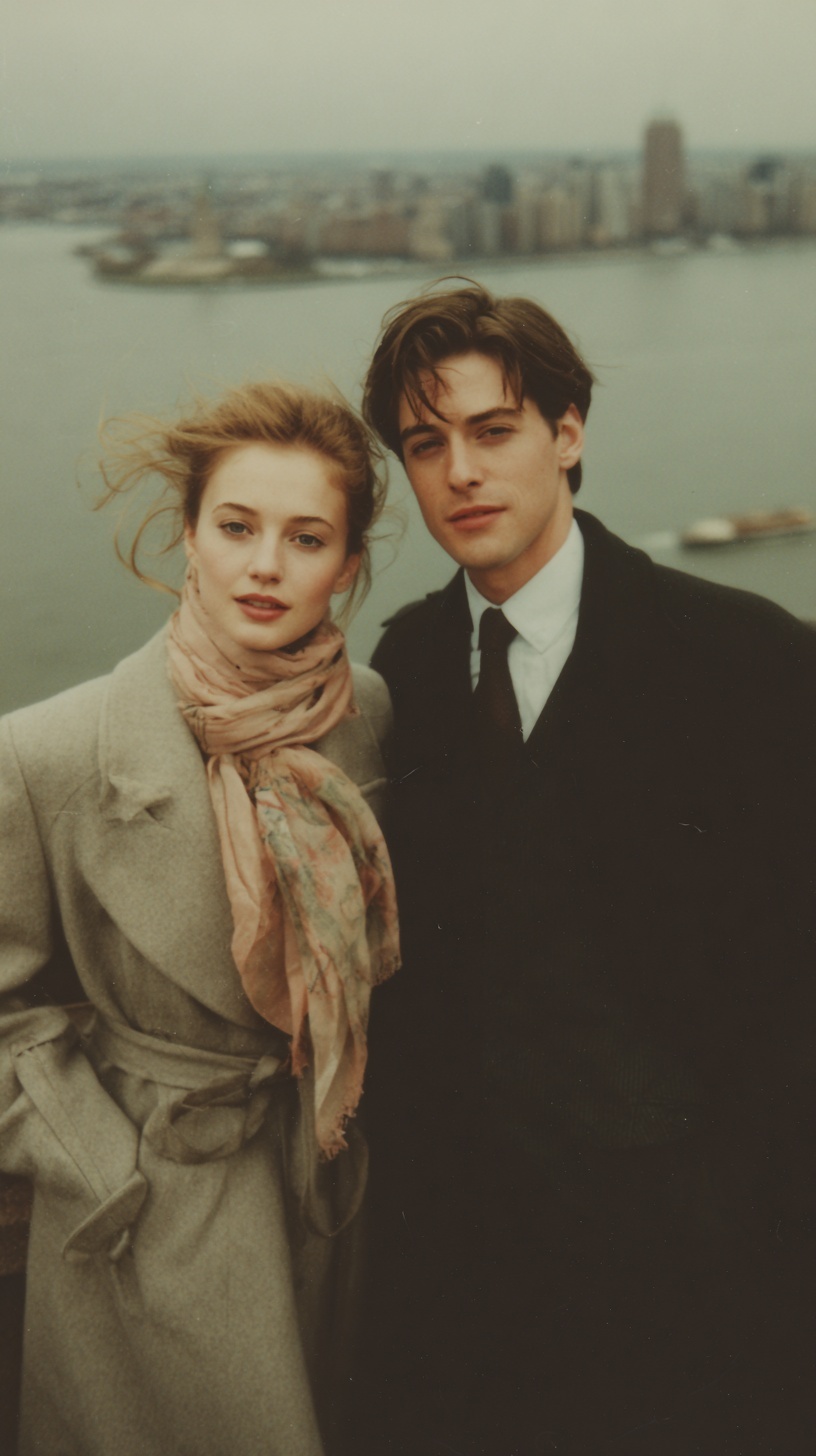 90s Couples: Iconic Views from Statue of Liberty