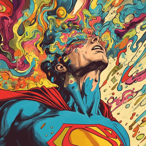 Superman’s Wild LSD Adventure Unleashed!